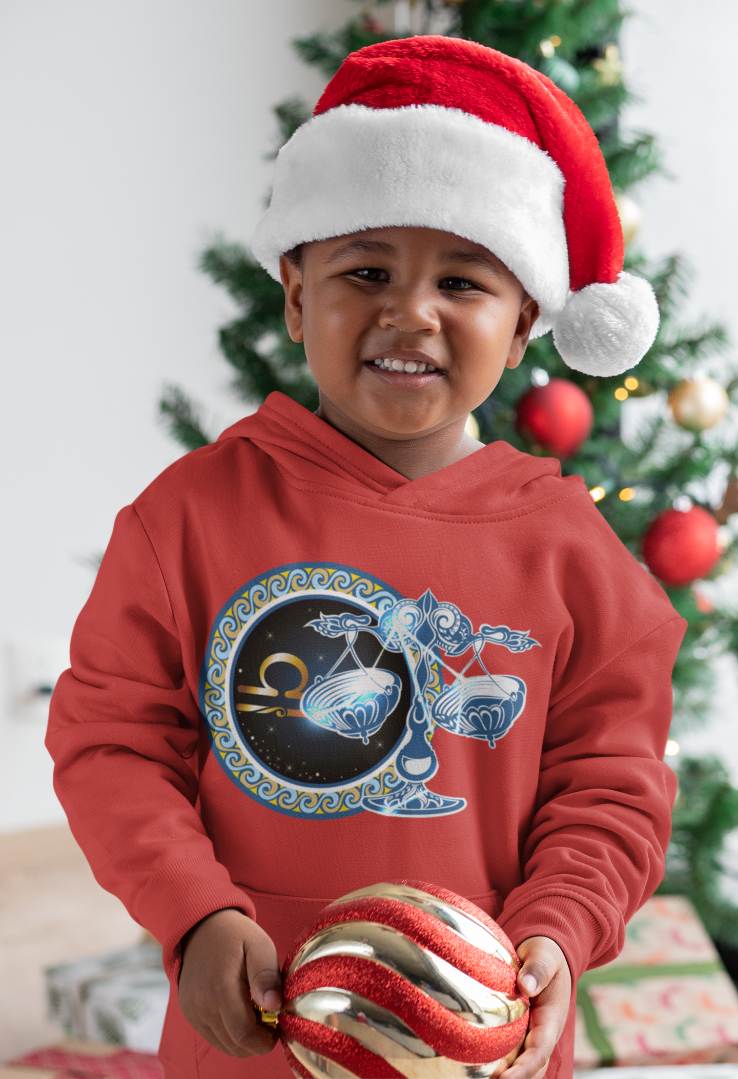 Libra Zodiac Sign Boy Hoodies-FunkyTeesClub