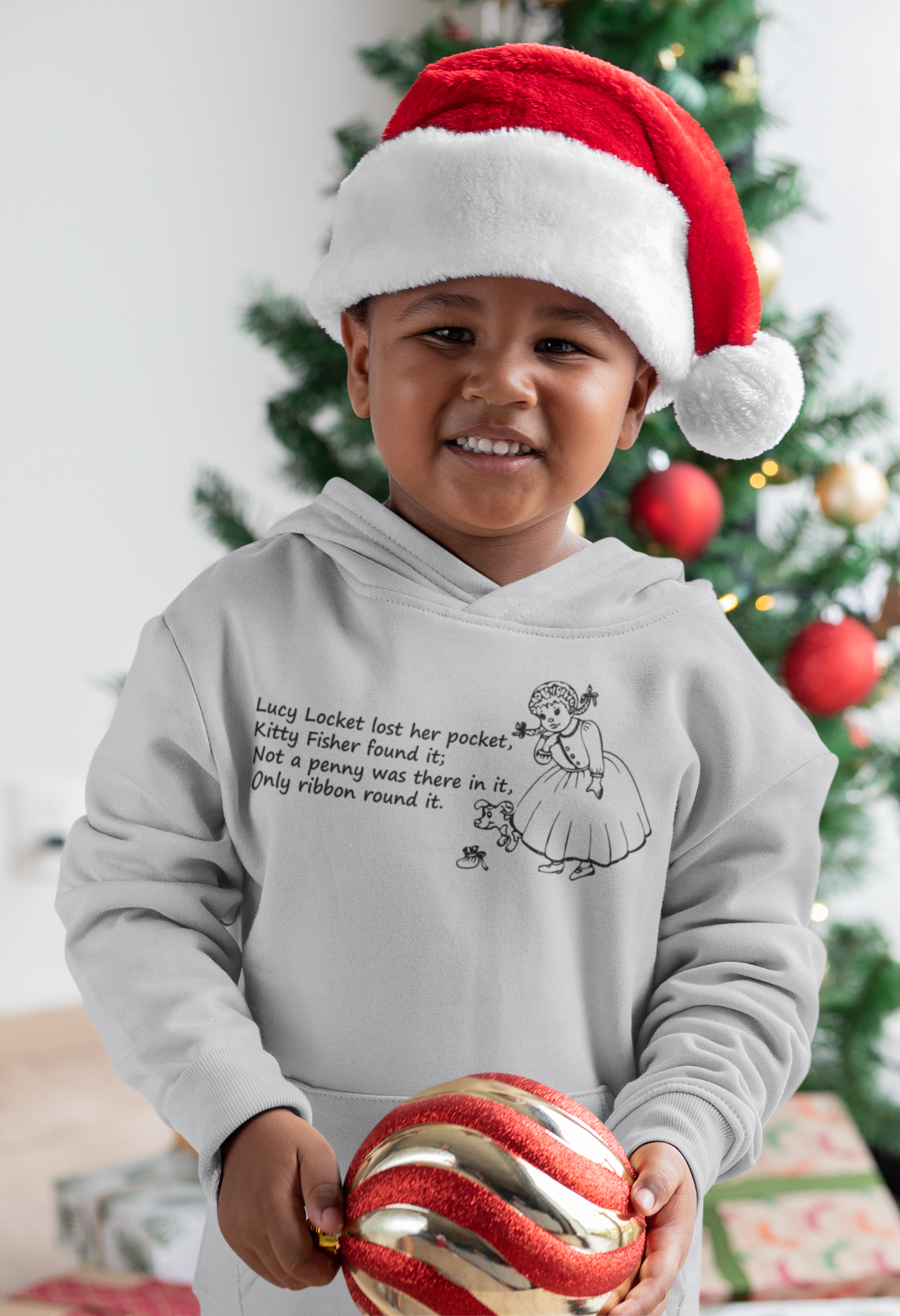 Lucy Locket Poem Boy Hoodies-FunkyTeesClub