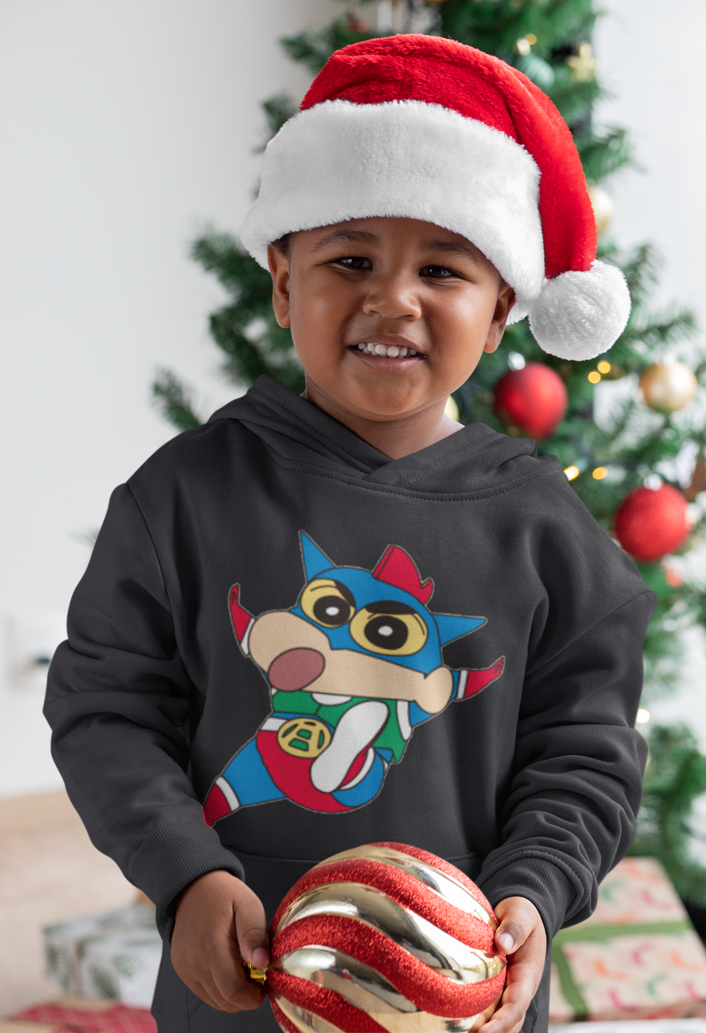 Cute Cartoon Boy Hoodies-FunkyTeesClub