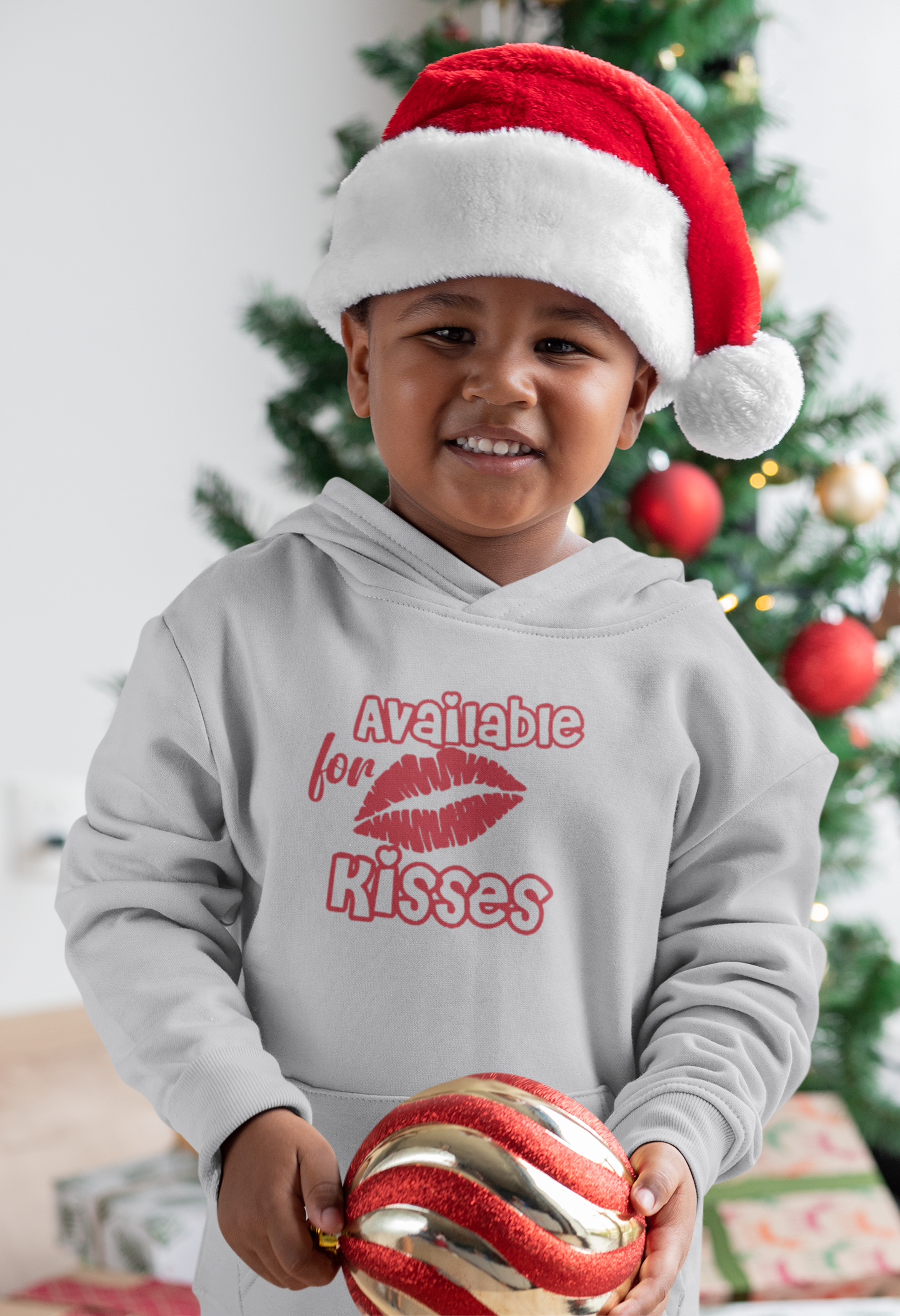 Available For Kisses New Year Boy Hoodies-FunkyTeesClub