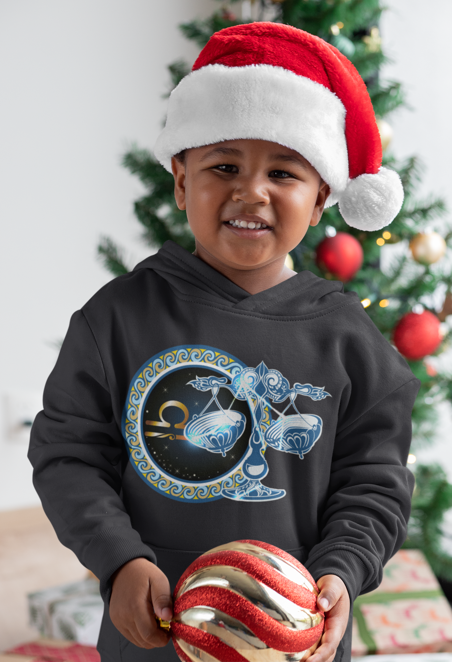 Libra Zodiac Sign Boy Hoodies-FunkyTeesClub