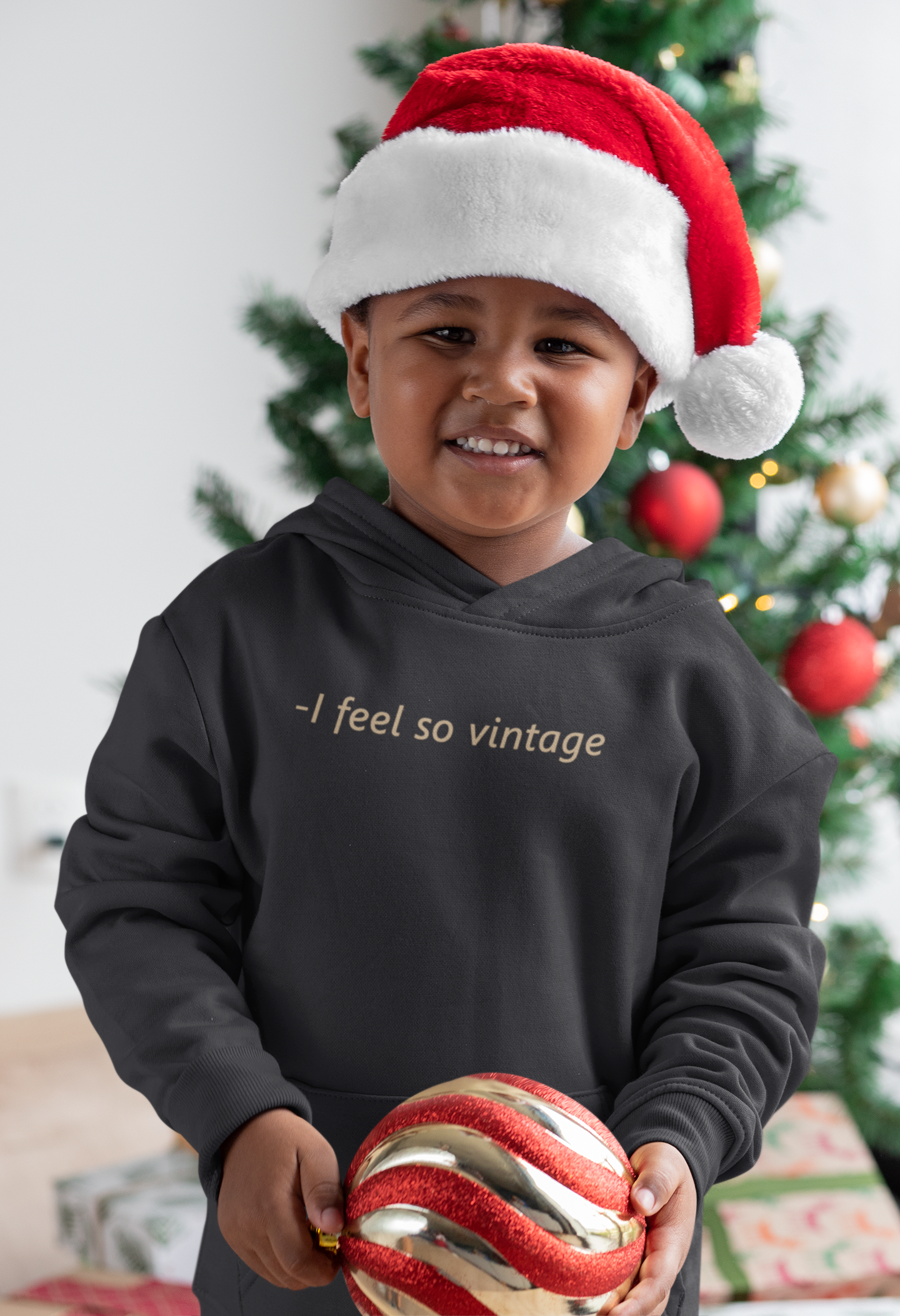I Feel So Vintage Minimal Boy Hoodies-FunkyTeesClub
