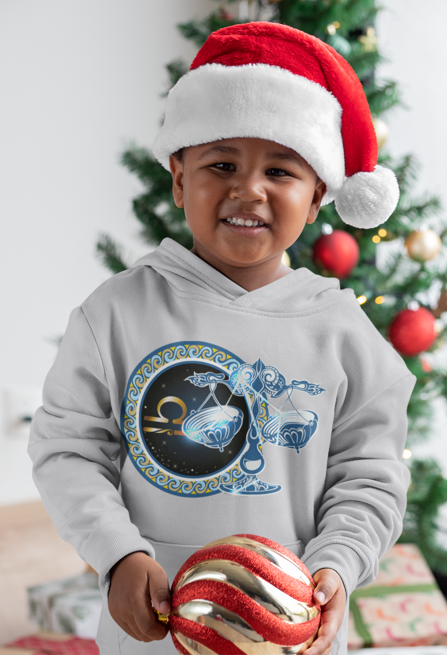 Libra Zodiac Sign Boy Hoodies-FunkyTeesClub