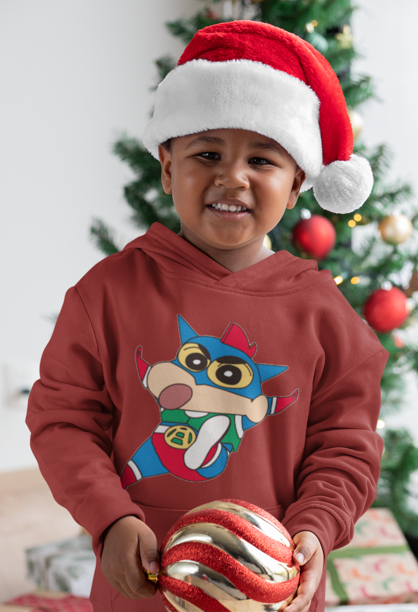 Cute Cartoon Boy Hoodies-FunkyTeesClub