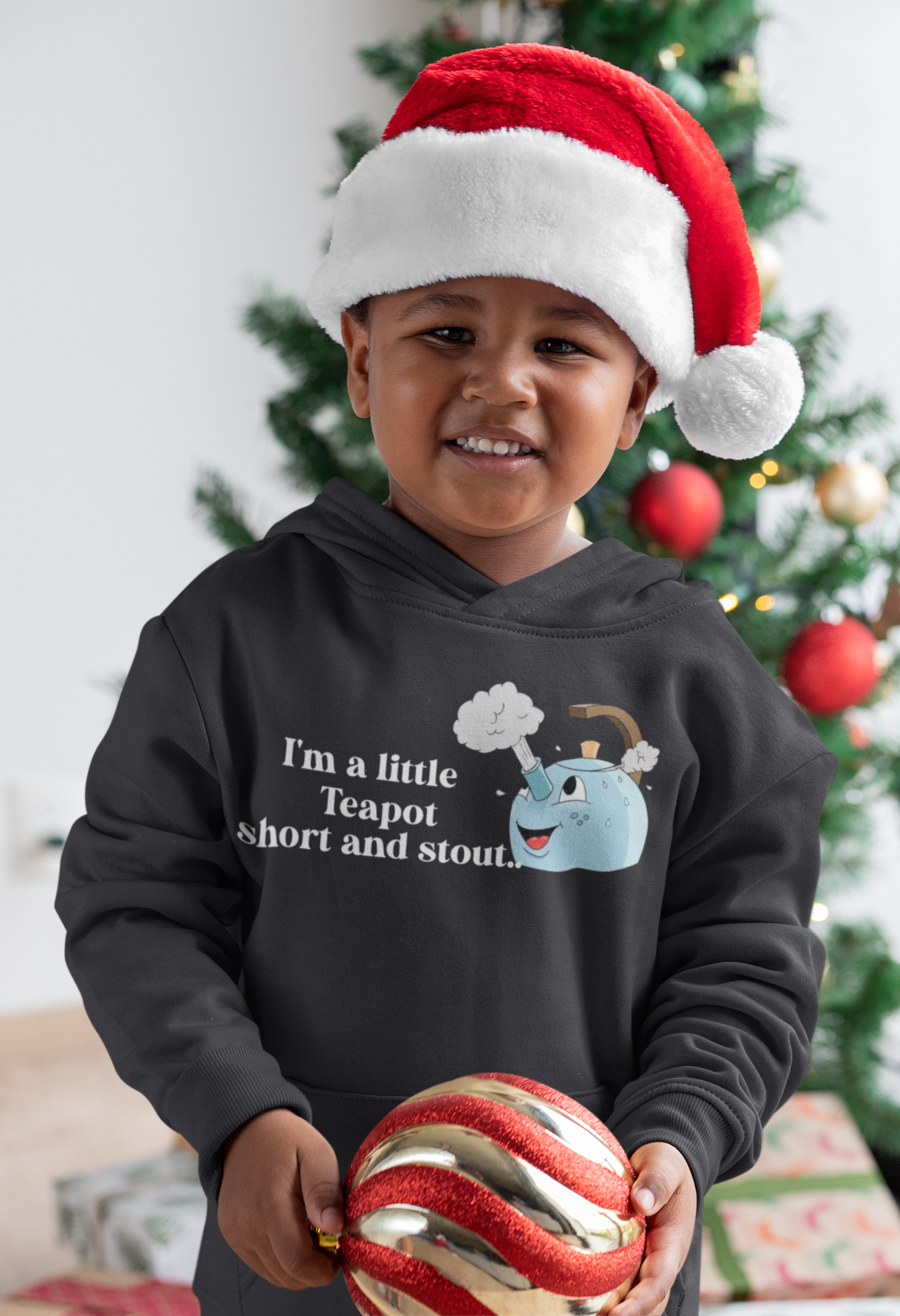 I Am A Little Teapot Poem Boy Hoodies-FunkyTeesClub