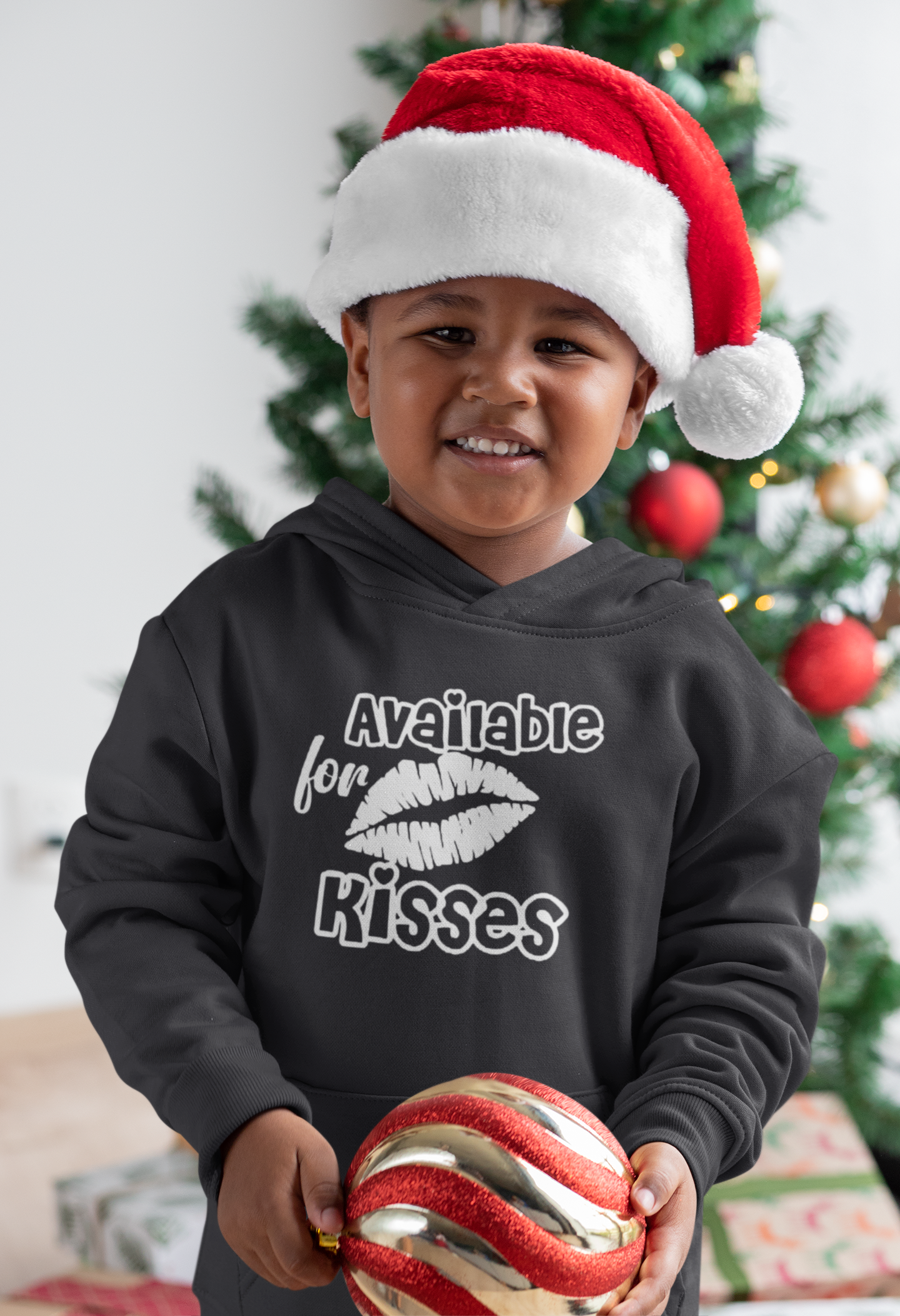 Available For Kisses New Year Boy Hoodies-FunkyTeesClub
