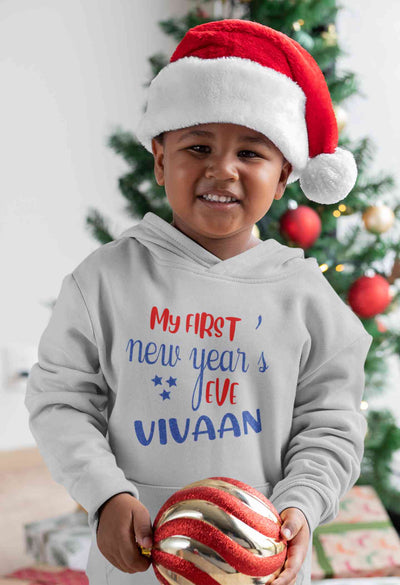 Customized Name My First New Year Boy Hoodies-FunkyTeesClub