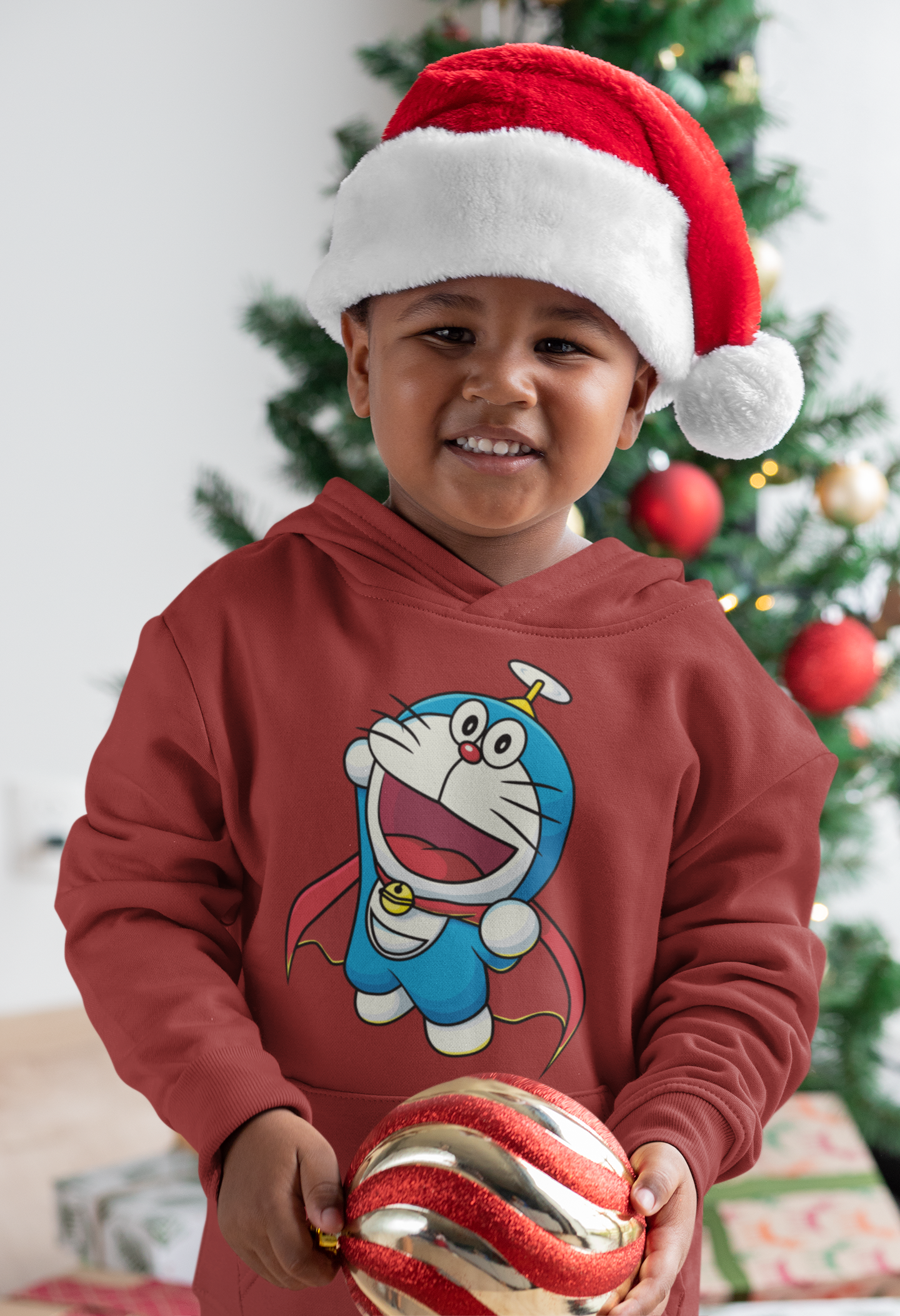 Cute Cartoon Boy Hoodies-FunkyTeesClub
