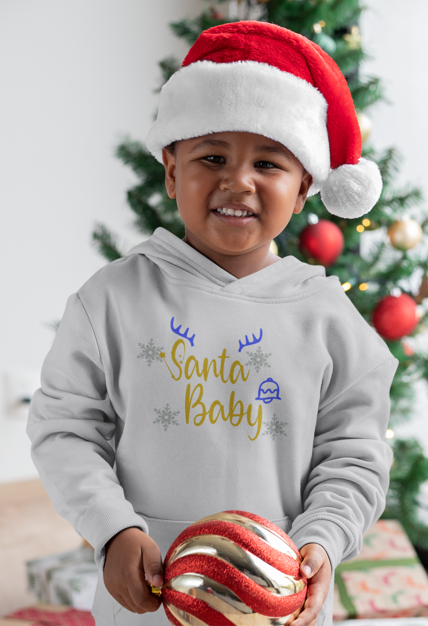 Santa Baby Christmas Boy Hoodies-FunkyTeesClub