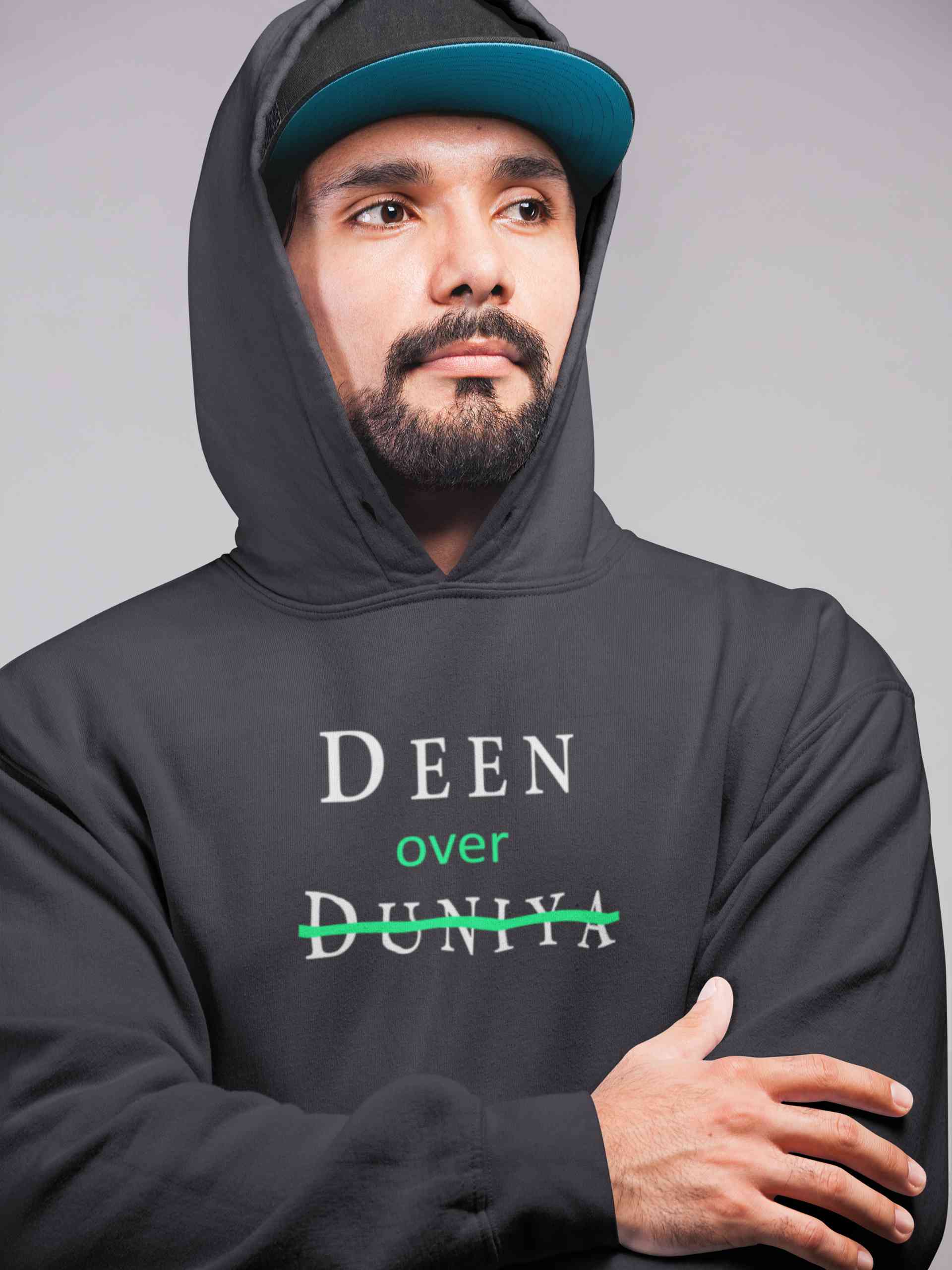Deen Over Dunya Men Hoodies-FunkyTeesClub