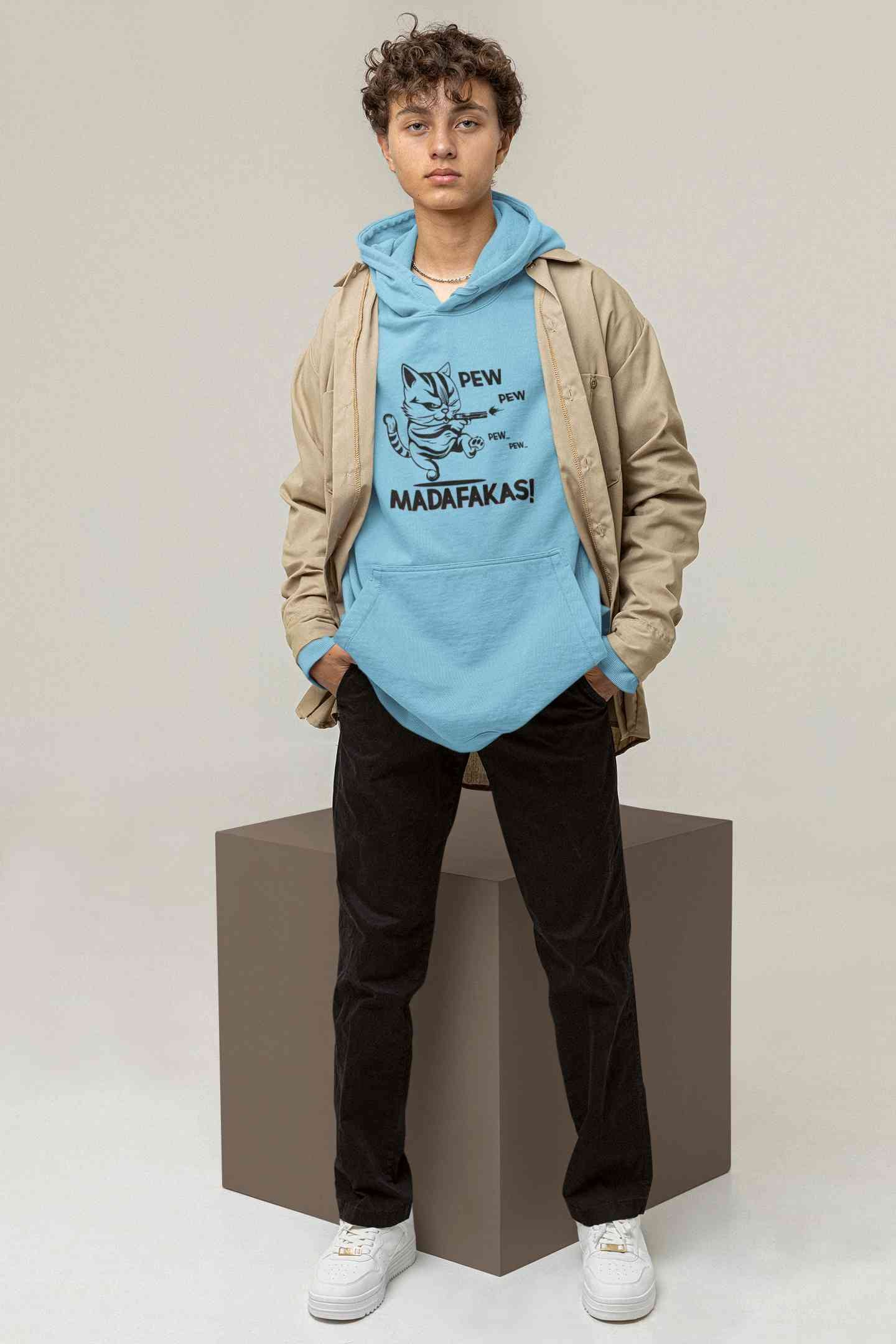 Pew Pew Madafakas Men Hoodies-FunkyTeesClub