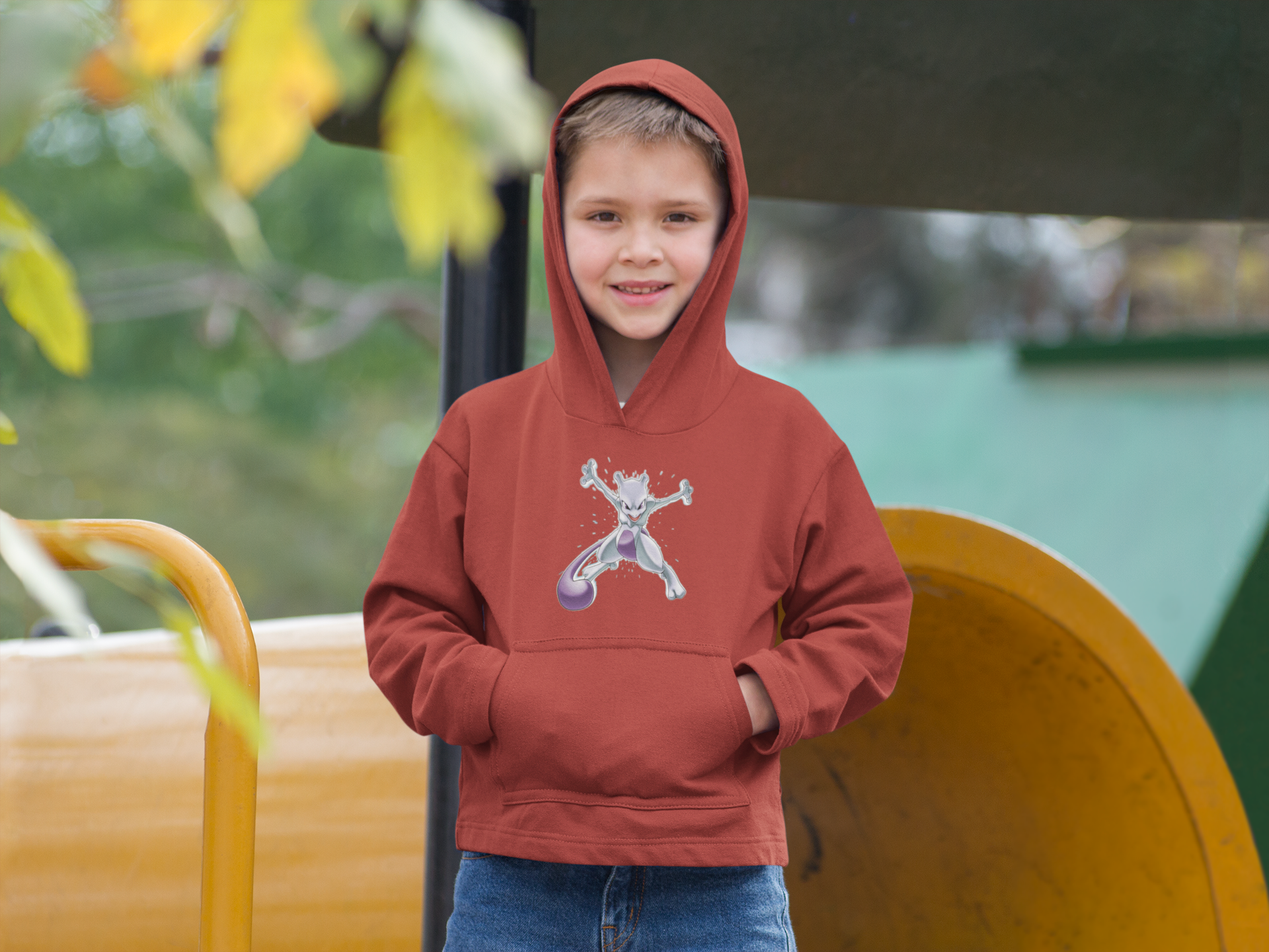 Cute Cartoon Boy Hoodies-FunkyTeesClub