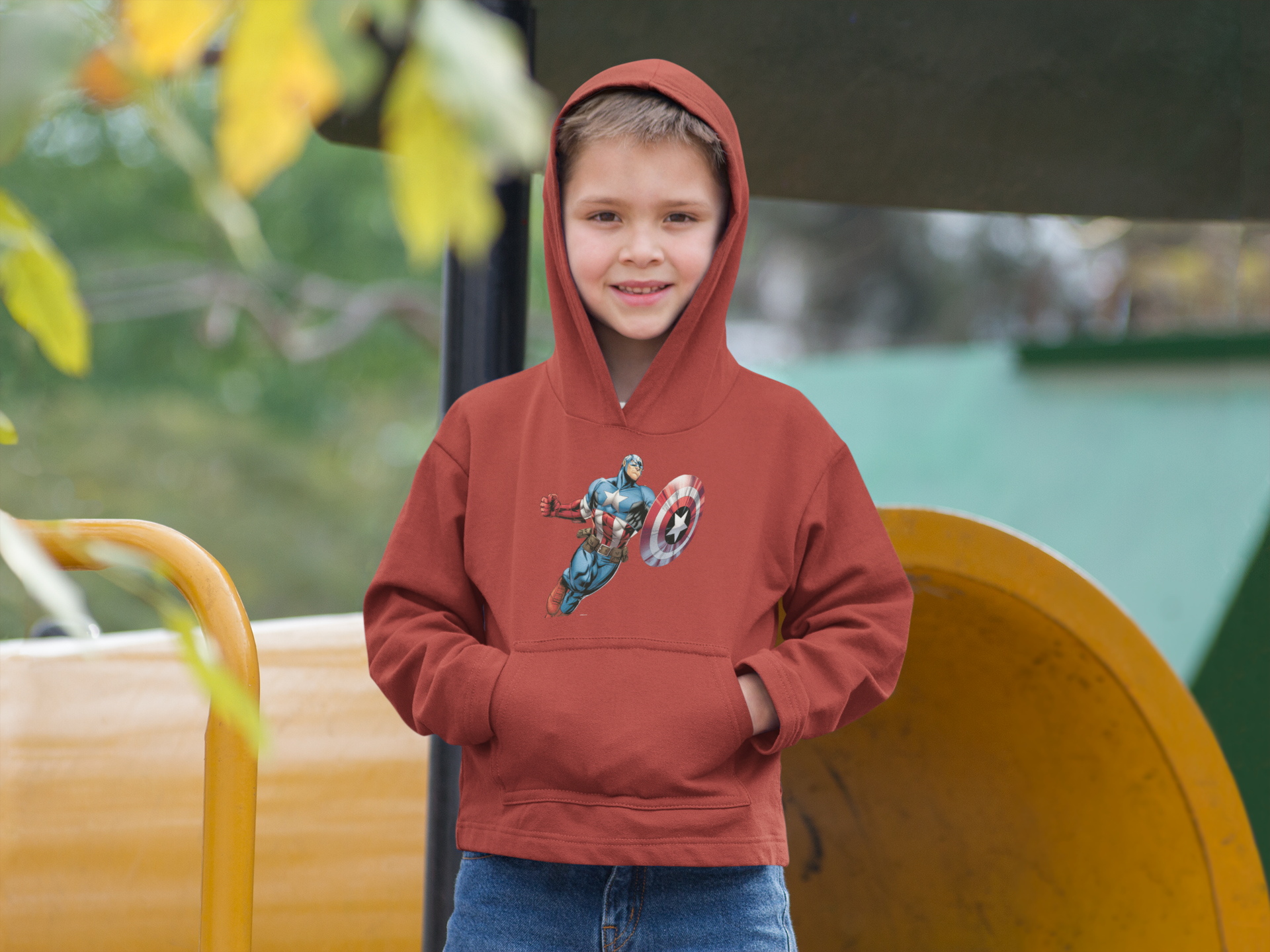 Superhero Boy Hoodies-FunkyTeesClub
