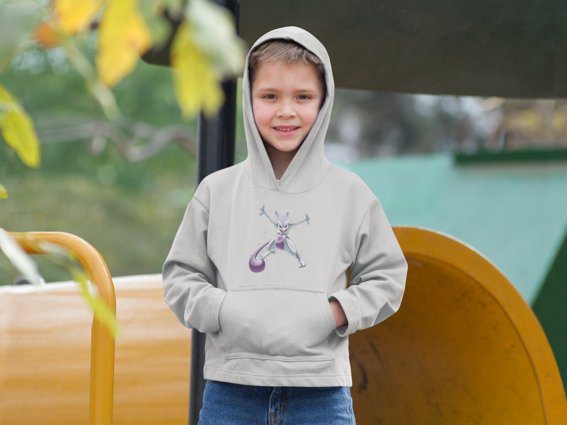 Cute Cartoon Boy Hoodies-FunkyTeesClub