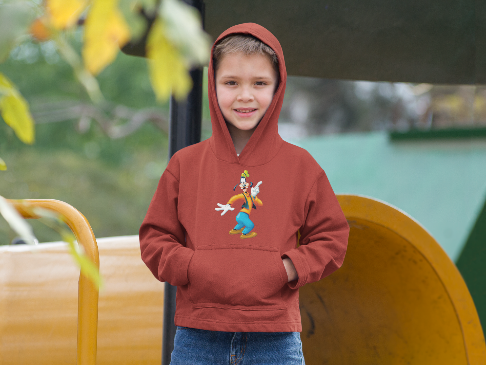 Cute Cartoon Boy Hoodies-FunkyTeesClub