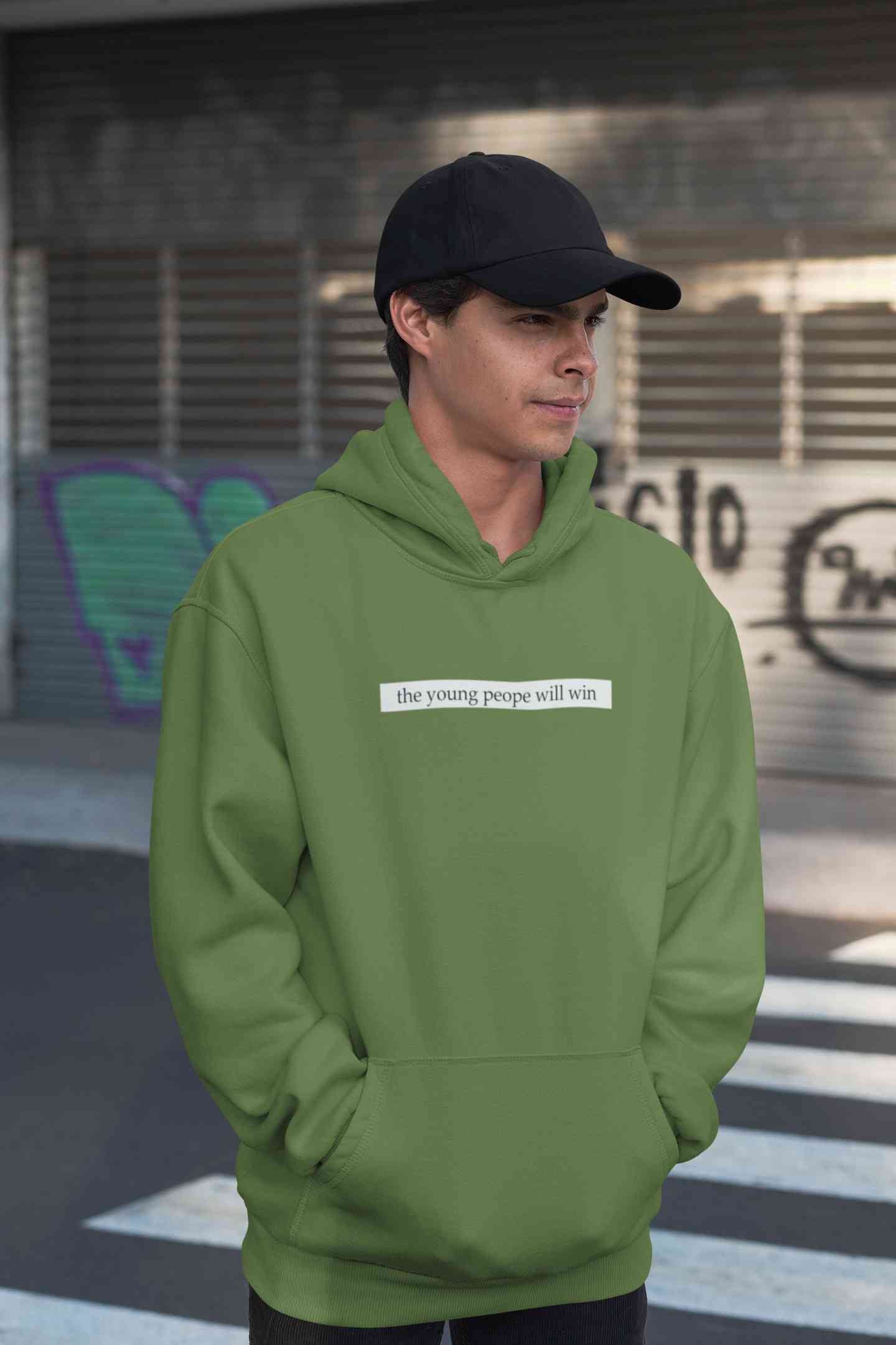 The Young People Will Win Teenpreneur Men Hoodies-FunkyTeesClub