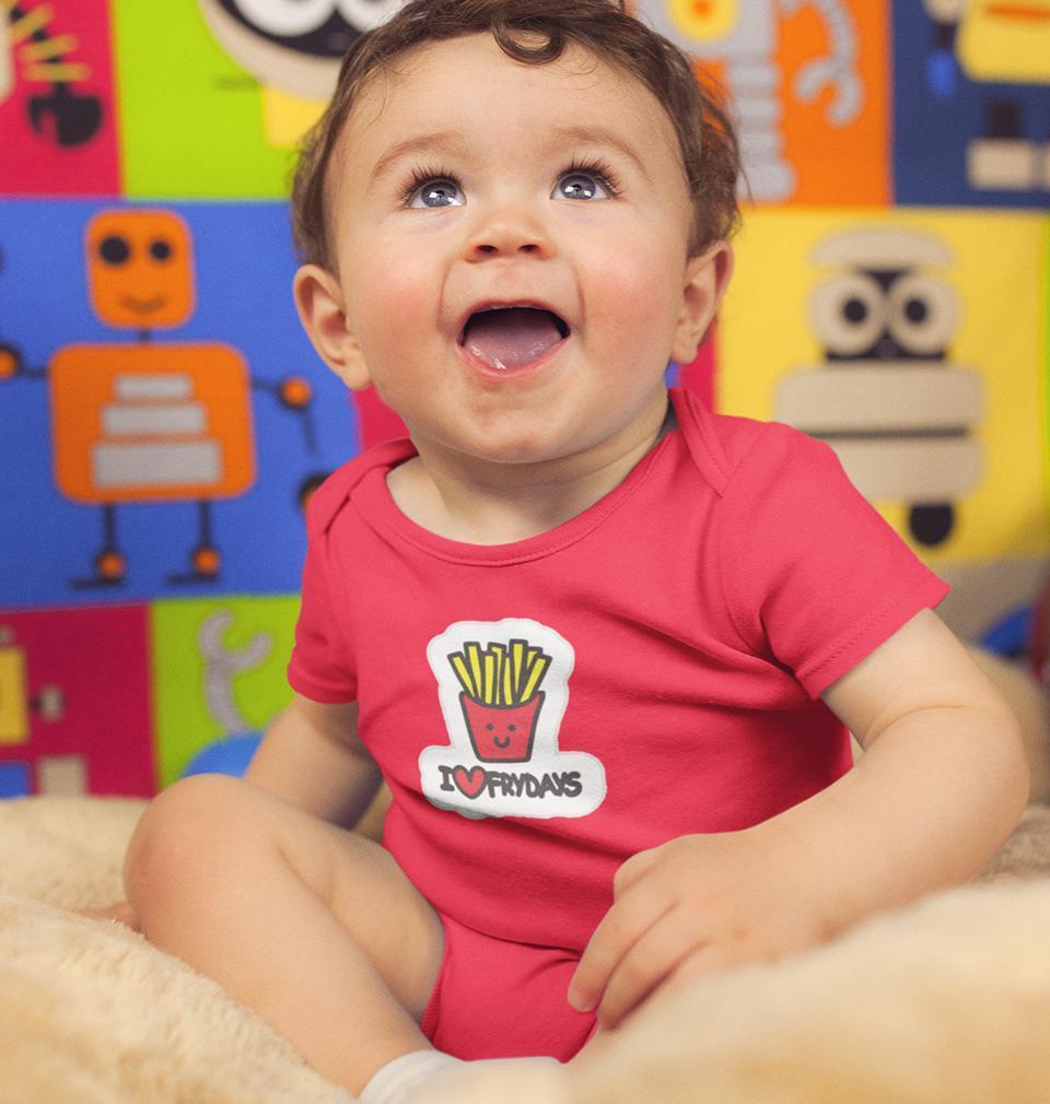 I Love Fridays Rompers for Baby Boy- FunkyTradition FunkyTradition