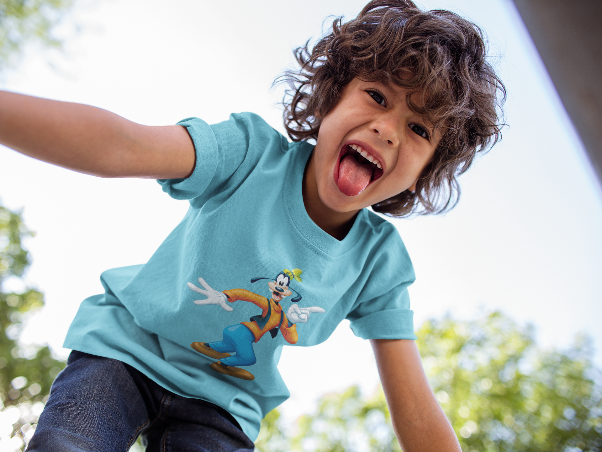 Cute Cartoon Half Sleeves T-Shirt for Boy-FunkyTeesClub