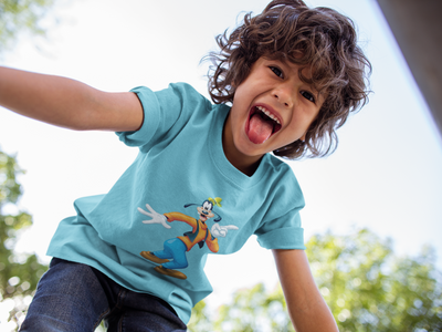 Cute Cartoon Half Sleeves T-Shirt for Boy-FunkyTeesClub