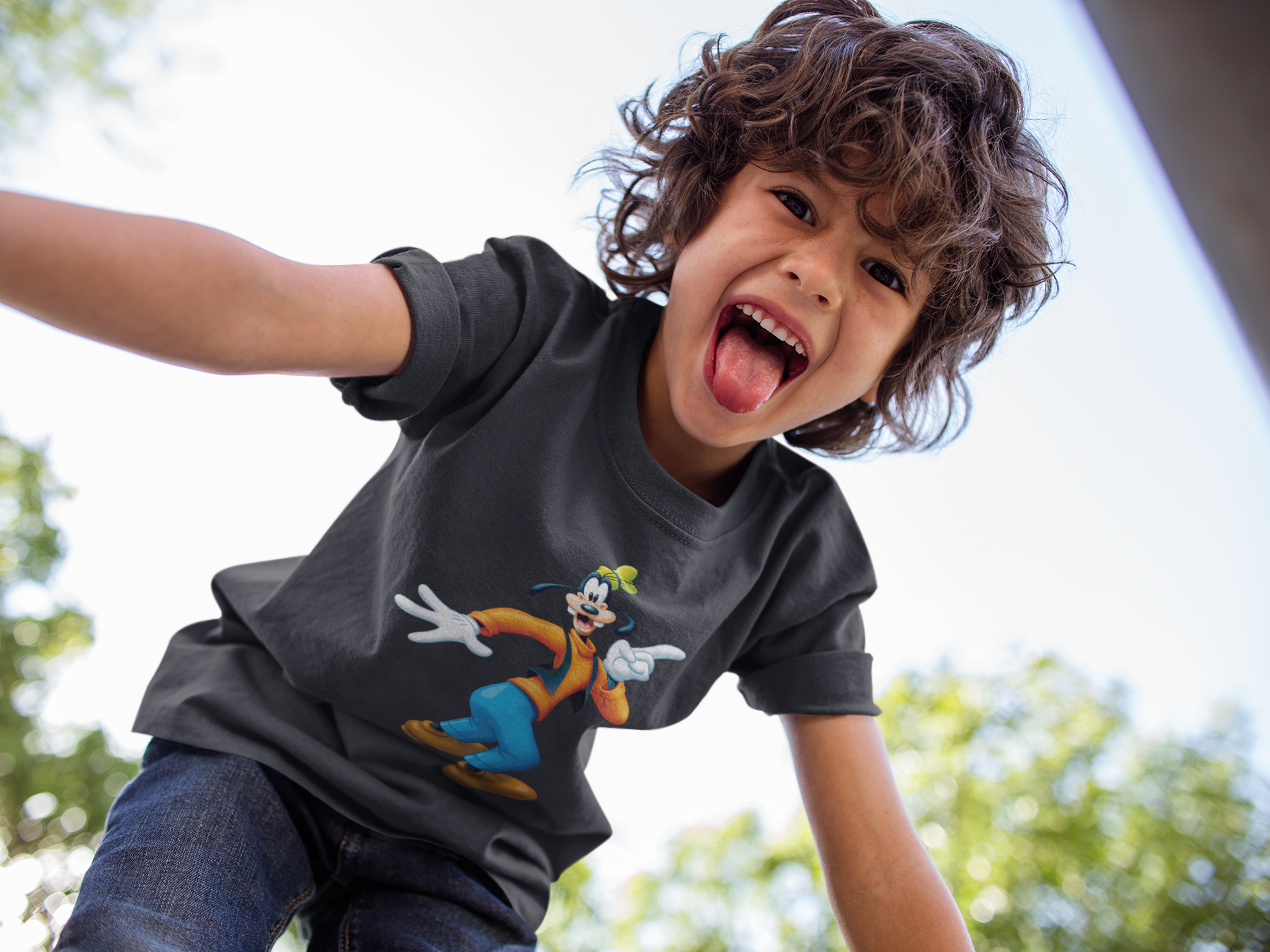 Cute Cartoon Half Sleeves T-Shirt for Boy-FunkyTeesClub