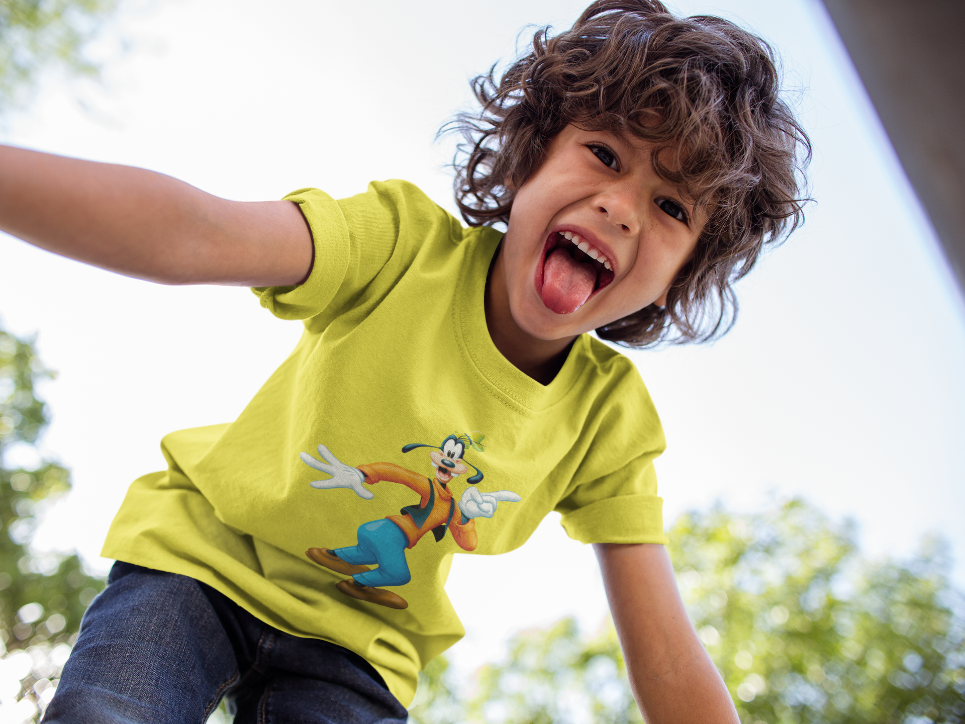 Cute Cartoon Half Sleeves T-Shirt for Boy-FunkyTeesClub