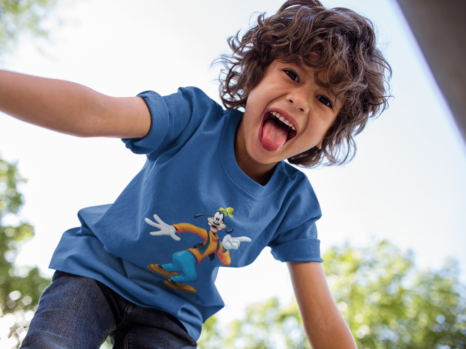 Cute Cartoon Half Sleeves T-Shirt for Boy-FunkyTeesClub