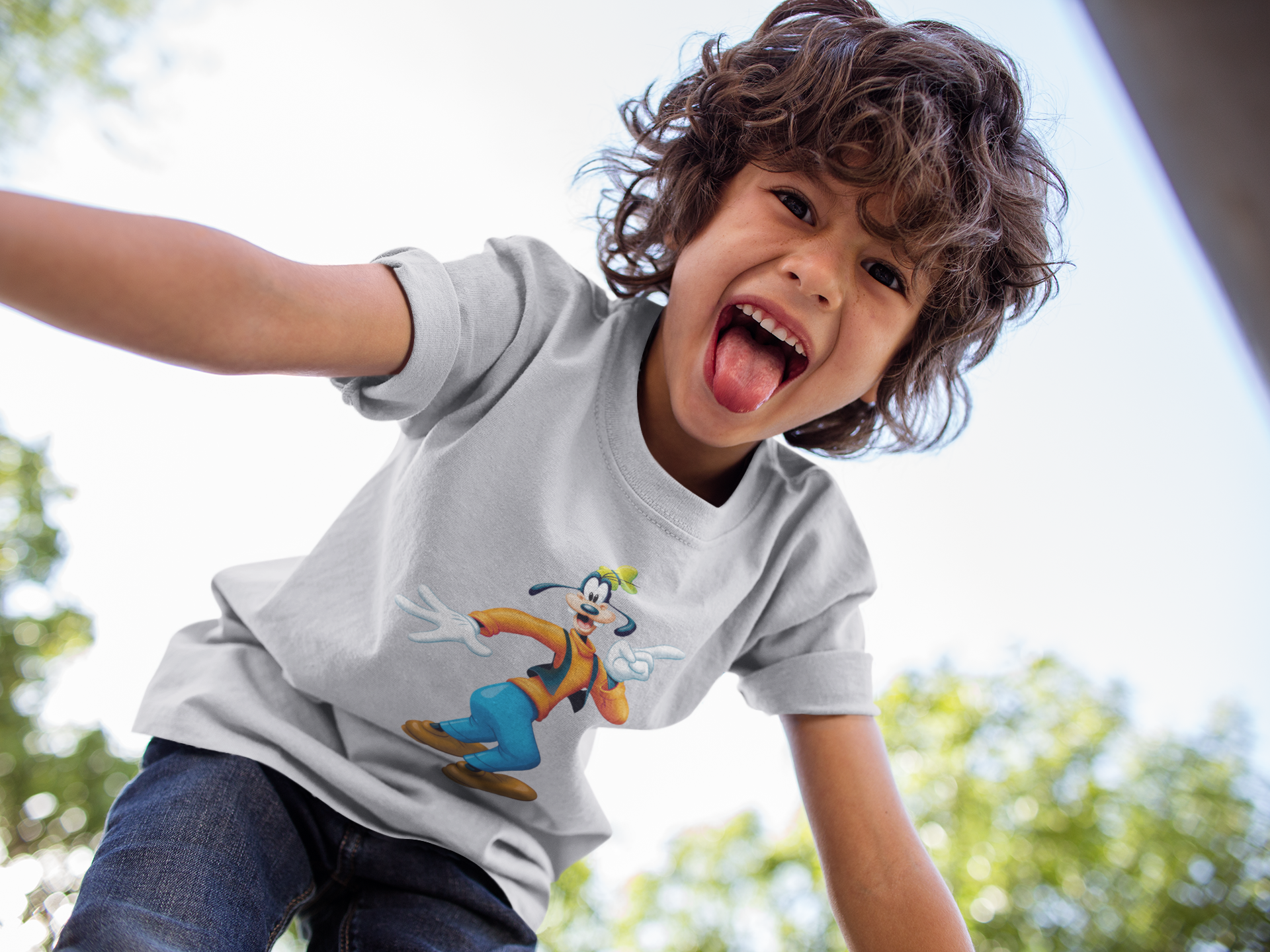 Cute Cartoon Half Sleeves T-Shirt for Boy-FunkyTeesClub