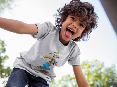 Cute Cartoon Half Sleeves T-Shirt for Boy-FunkyTeesClub