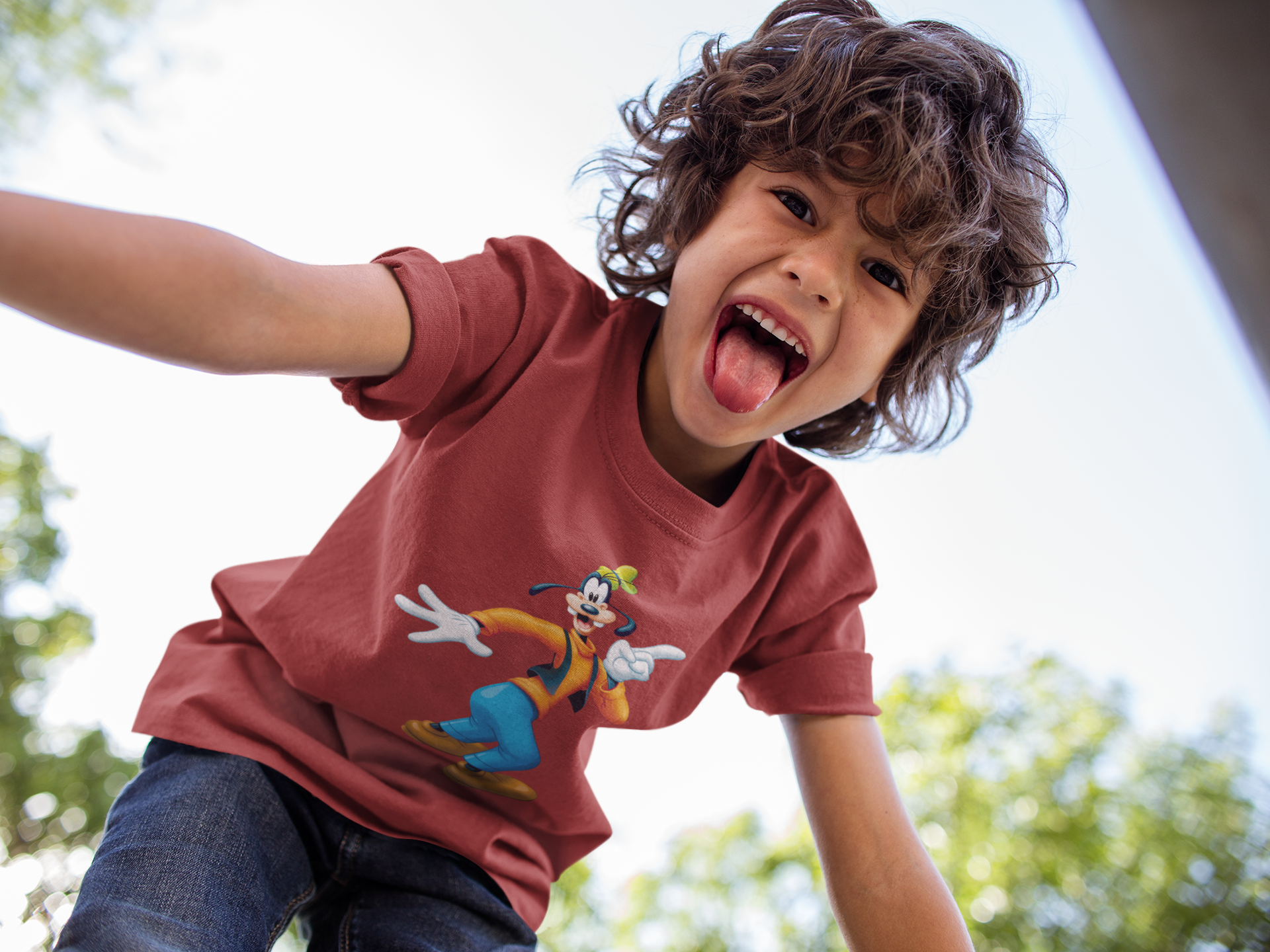 Cute Cartoon Half Sleeves T-Shirt for Boy-FunkyTeesClub