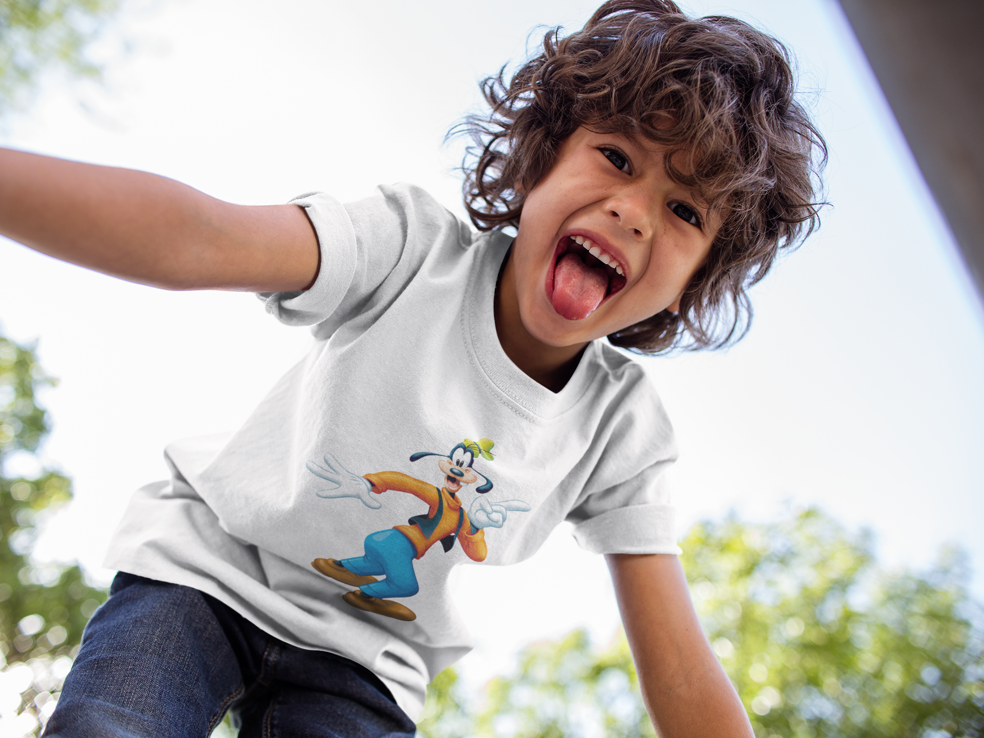Cute Cartoon Half Sleeves T-Shirt for Boy-FunkyTeesClub