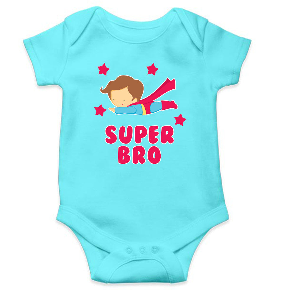 Super Brother Rakshabadhan Rompers for Baby Boy- FunkyTeesClub