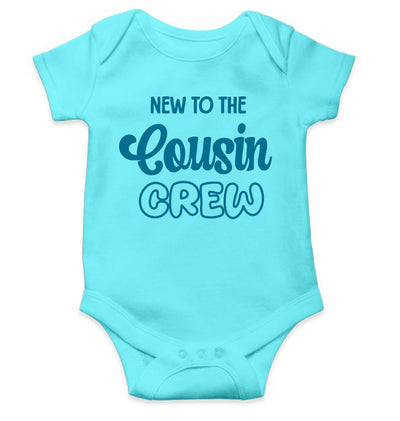 New To Cousin Crew Rakshabandhan Rompers for Baby Girl- FunkyTeesClub