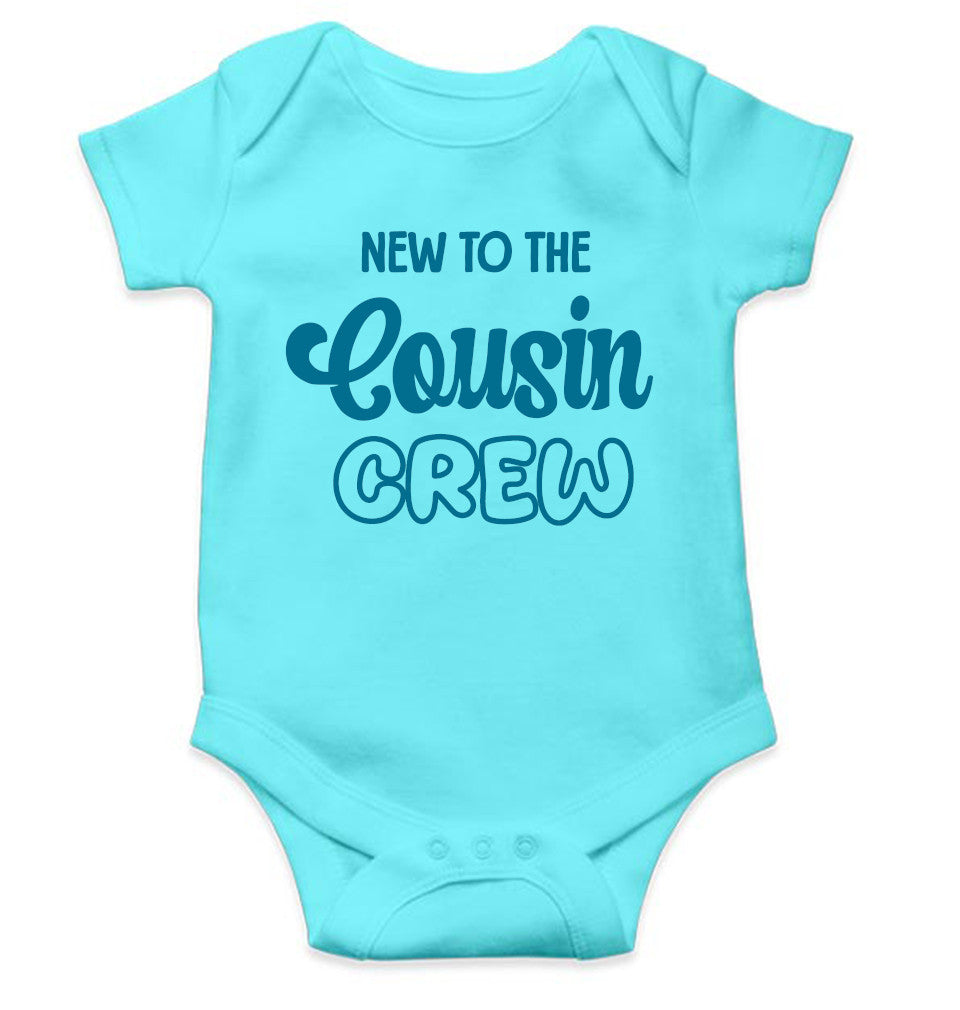 New To Cousin Crew Rakshabadhan Rompers for Baby Boy- FunkyTeesClub