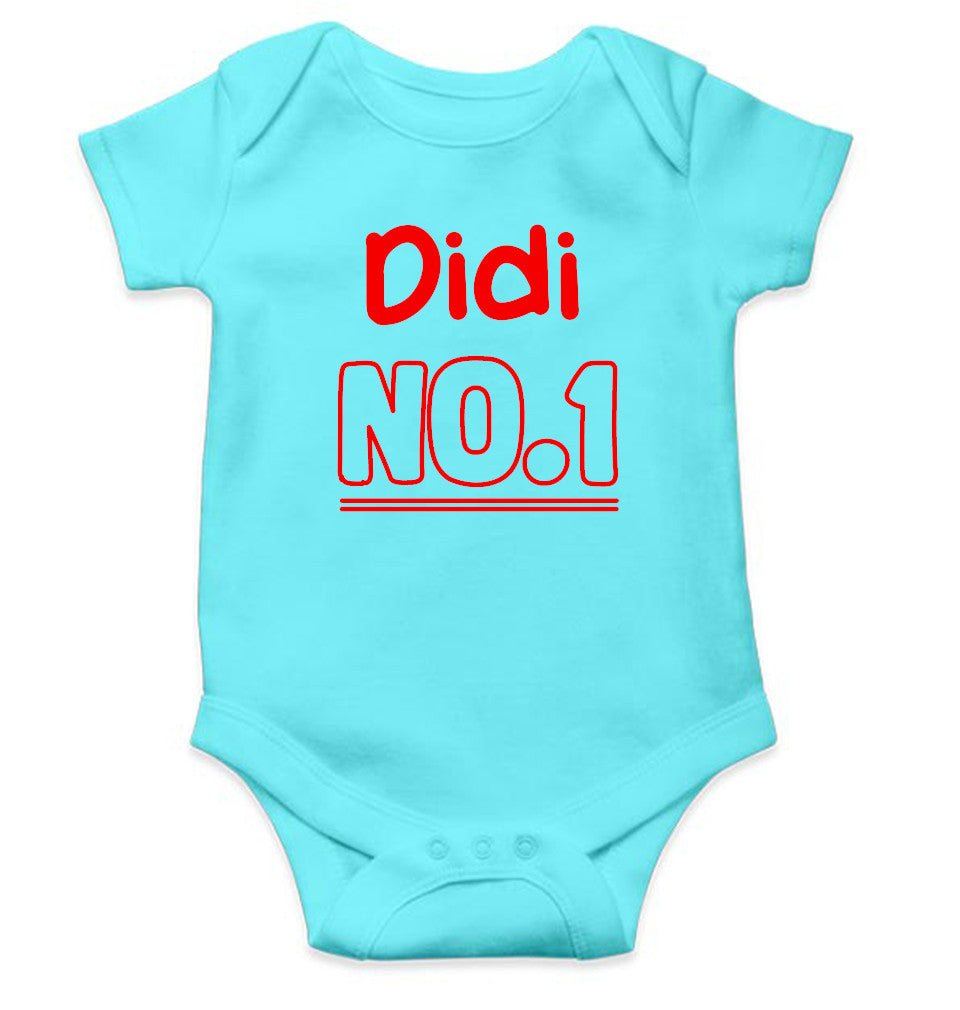 Didi No.1 Rakshabandhan Rompers for Baby Girl- FunkyTeesClub