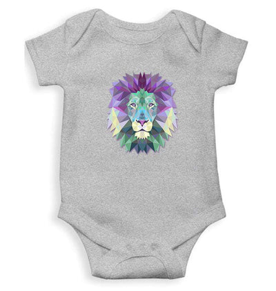 Lion Abstract Rompers for Baby Boy- FunkyTradition FunkyTradition