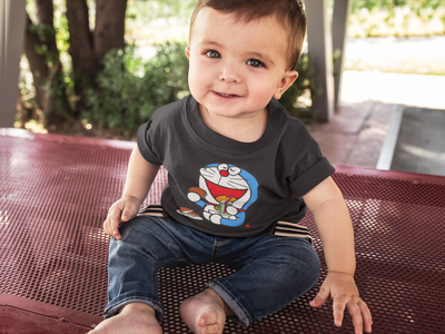 Cute Cartoon Half Sleeves T-Shirt for Boy-FunkyTeesClub