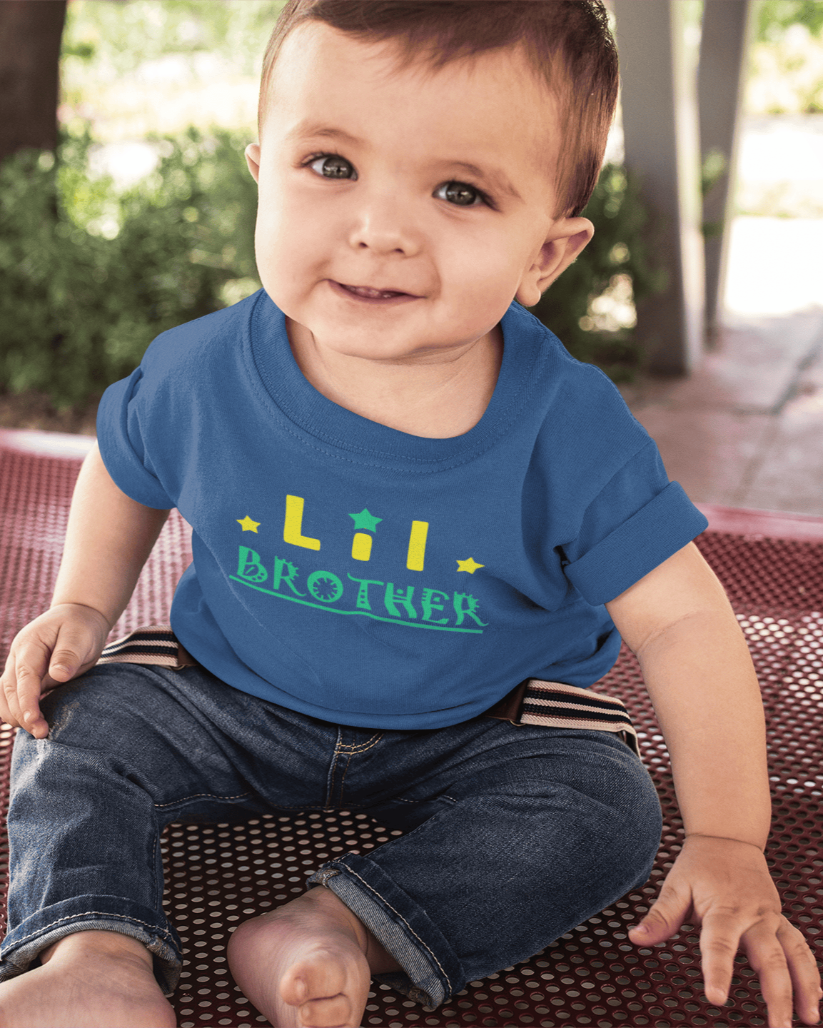 Lil Brother Rakshabandhan Half Sleeves T-Shirt for Boys -FunkyTeesClub