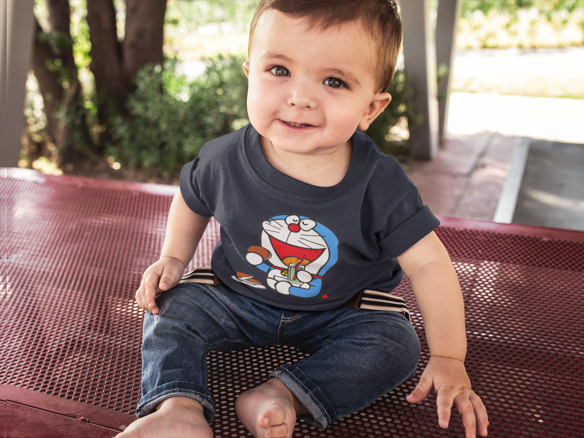 Cute Cartoon Half Sleeves T-Shirt for Boy-FunkyTeesClub