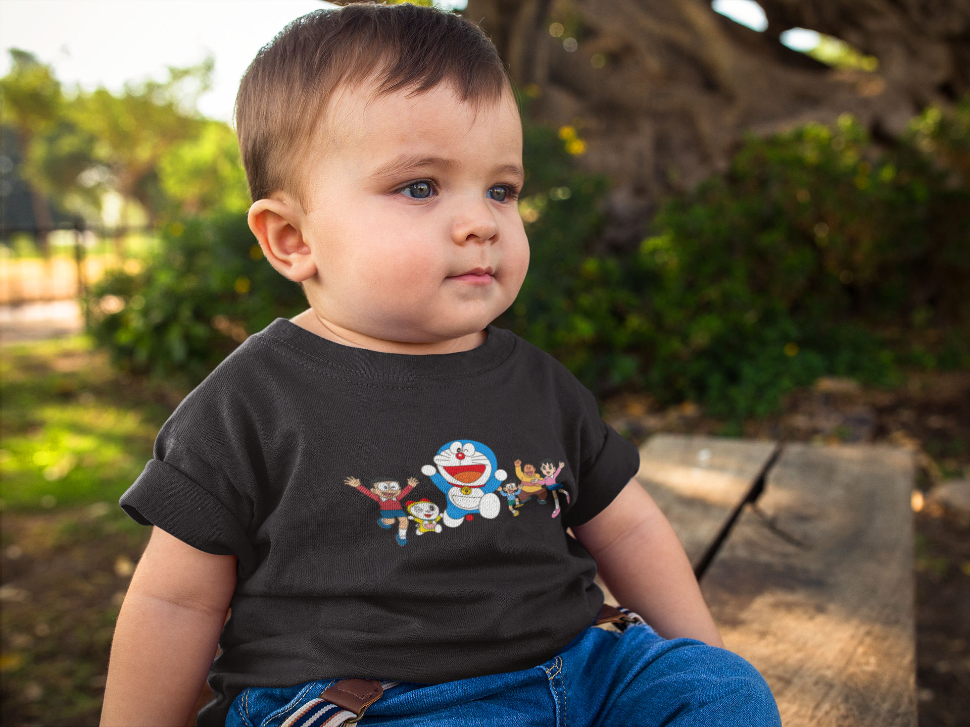 Cute Cartoon Half Sleeves T-Shirt for Boy-FunkyTeesClub