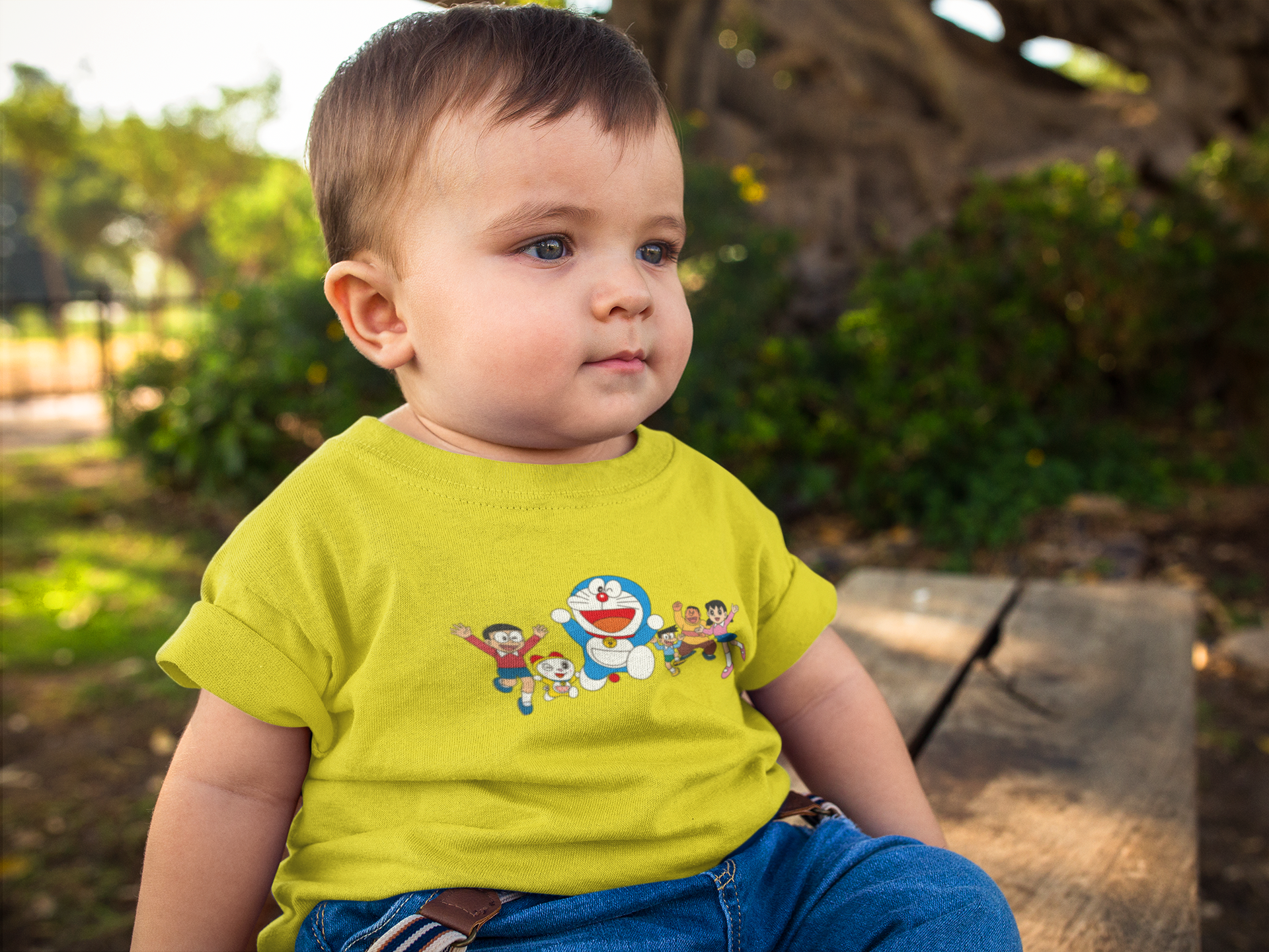 Cute Cartoon Half Sleeves T-Shirt for Boy-FunkyTeesClub
