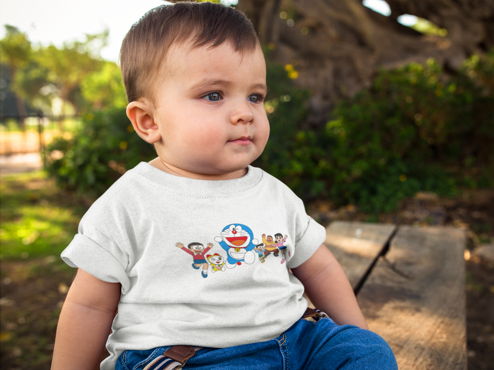 Cute Cartoon Half Sleeves T-Shirt for Boy-FunkyTeesClub