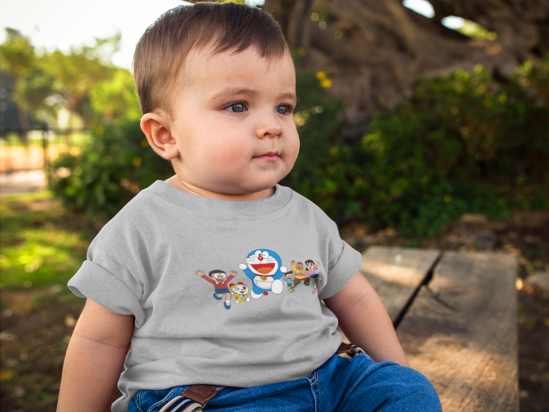 Cute Cartoon Half Sleeves T-Shirt for Boy-FunkyTeesClub
