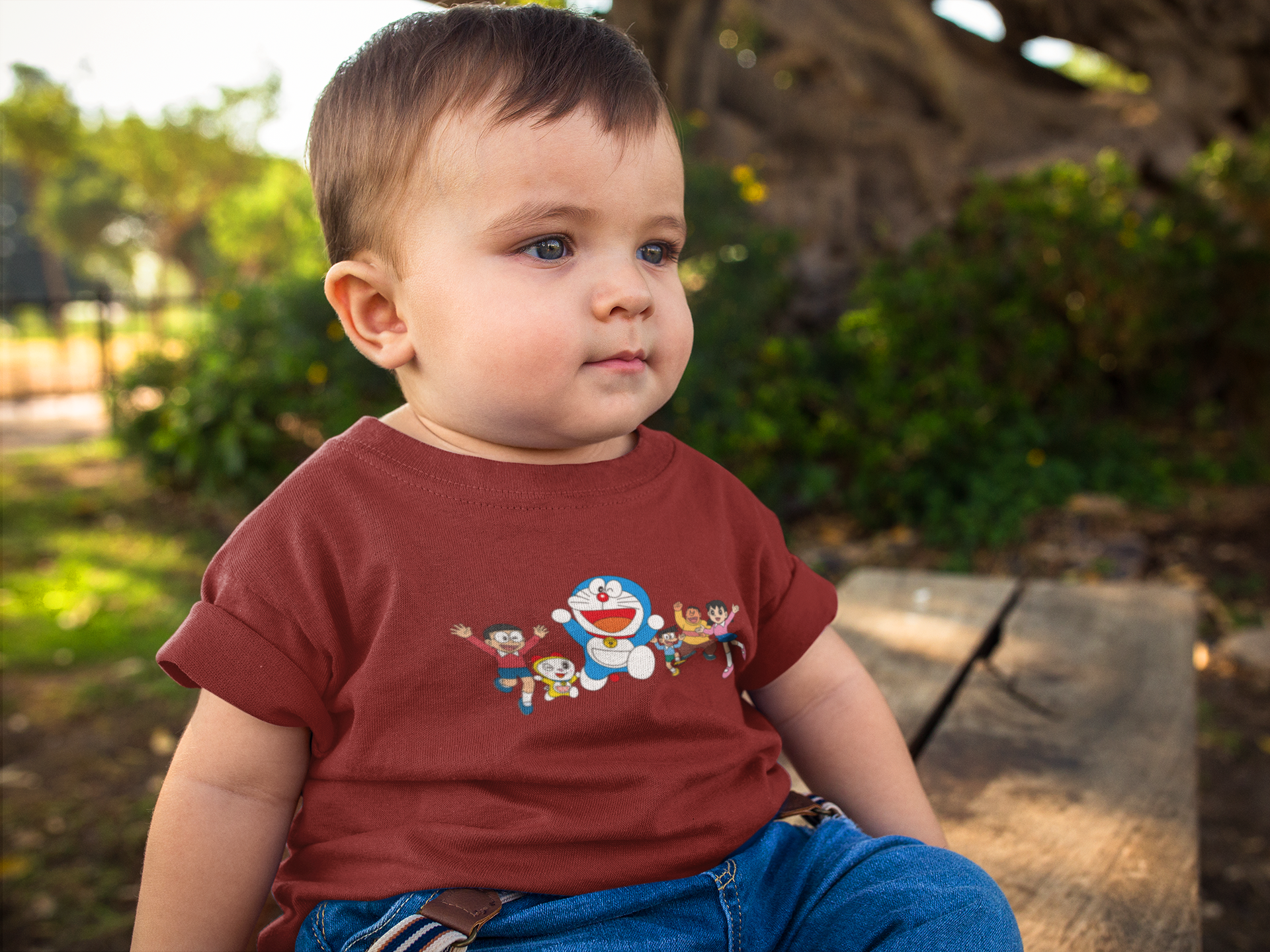 Cute Cartoon Half Sleeves T-Shirt for Boy-FunkyTeesClub