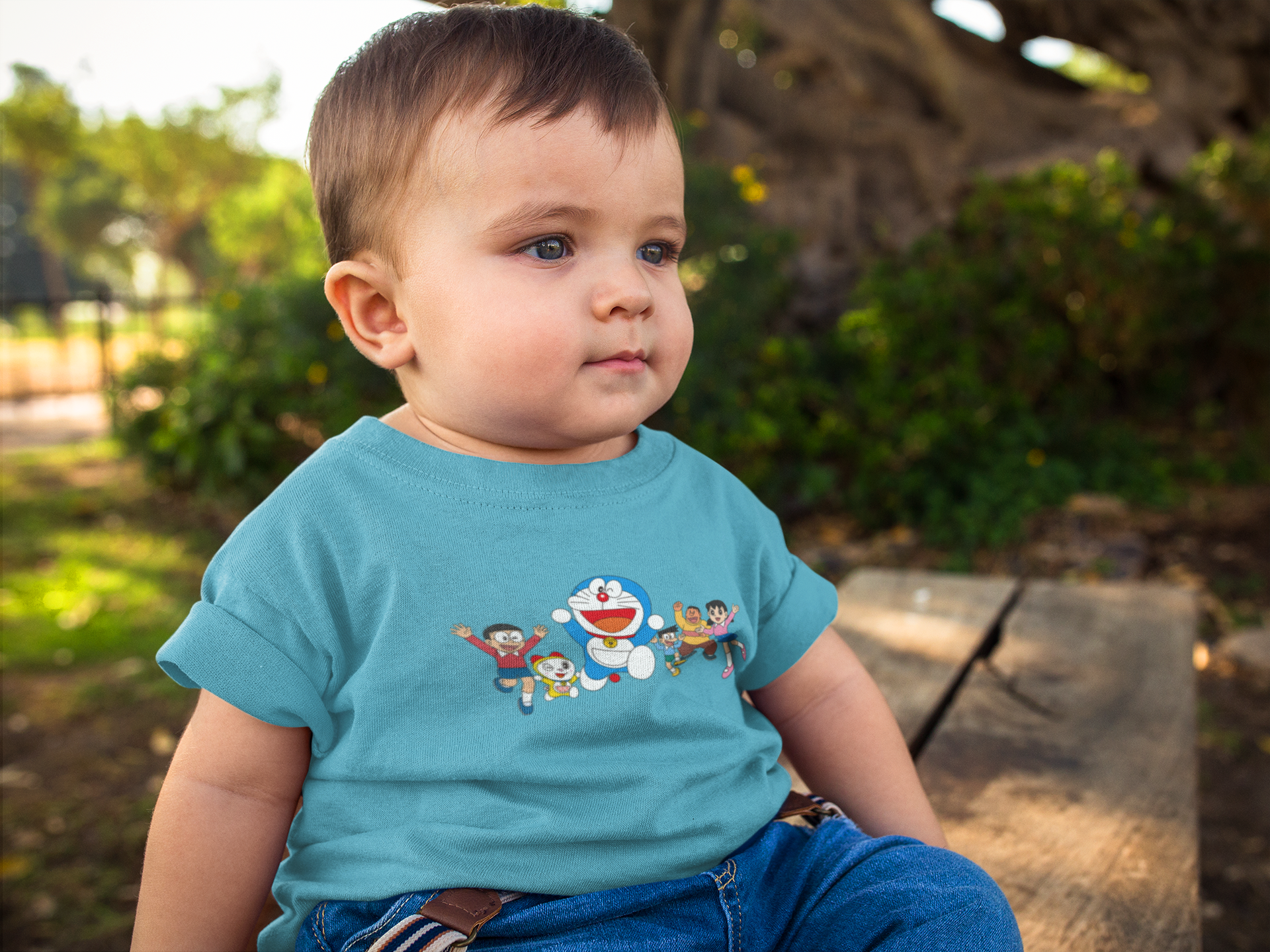 Cute Cartoon Half Sleeves T-Shirt for Boy-FunkyTeesClub