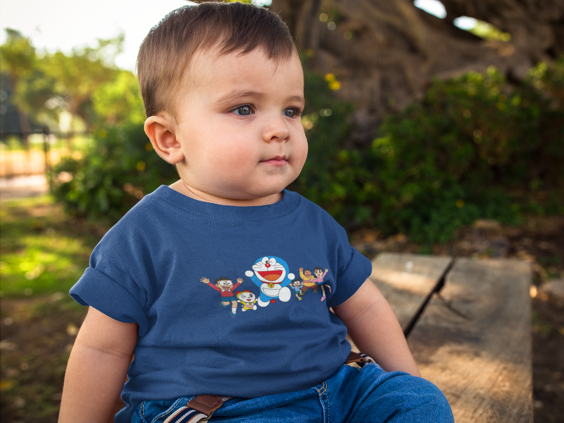 Cute Cartoon Half Sleeves T-Shirt for Boy-FunkyTeesClub