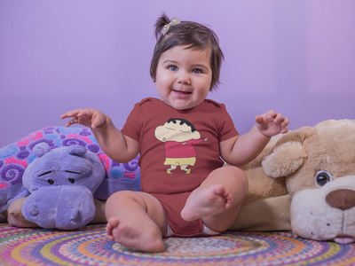 Cute  Cartoon Rompers for Baby Girl- FunkyTeesClub