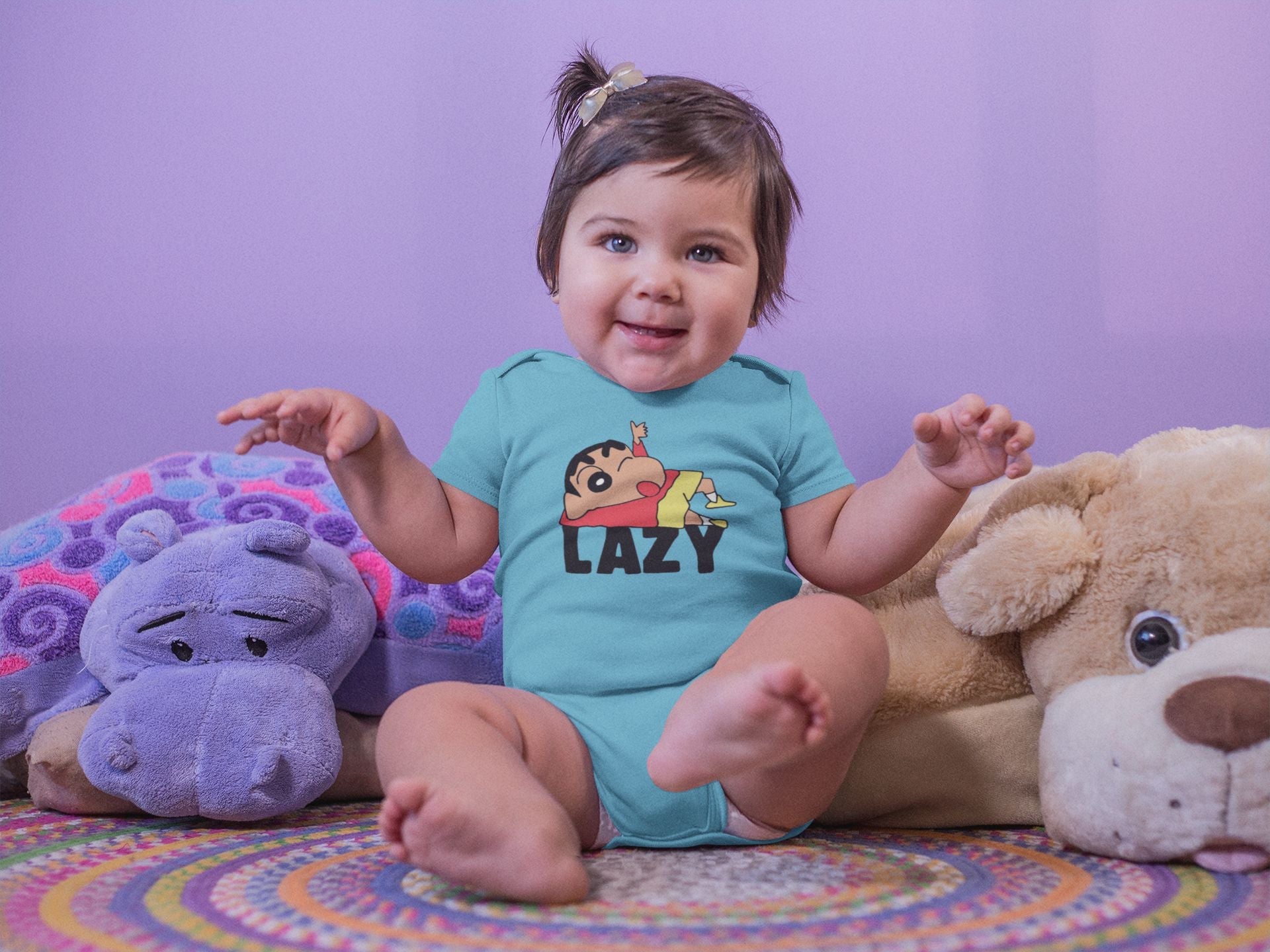 Lazy Rompers for Baby Girl- FunkyTeesClub