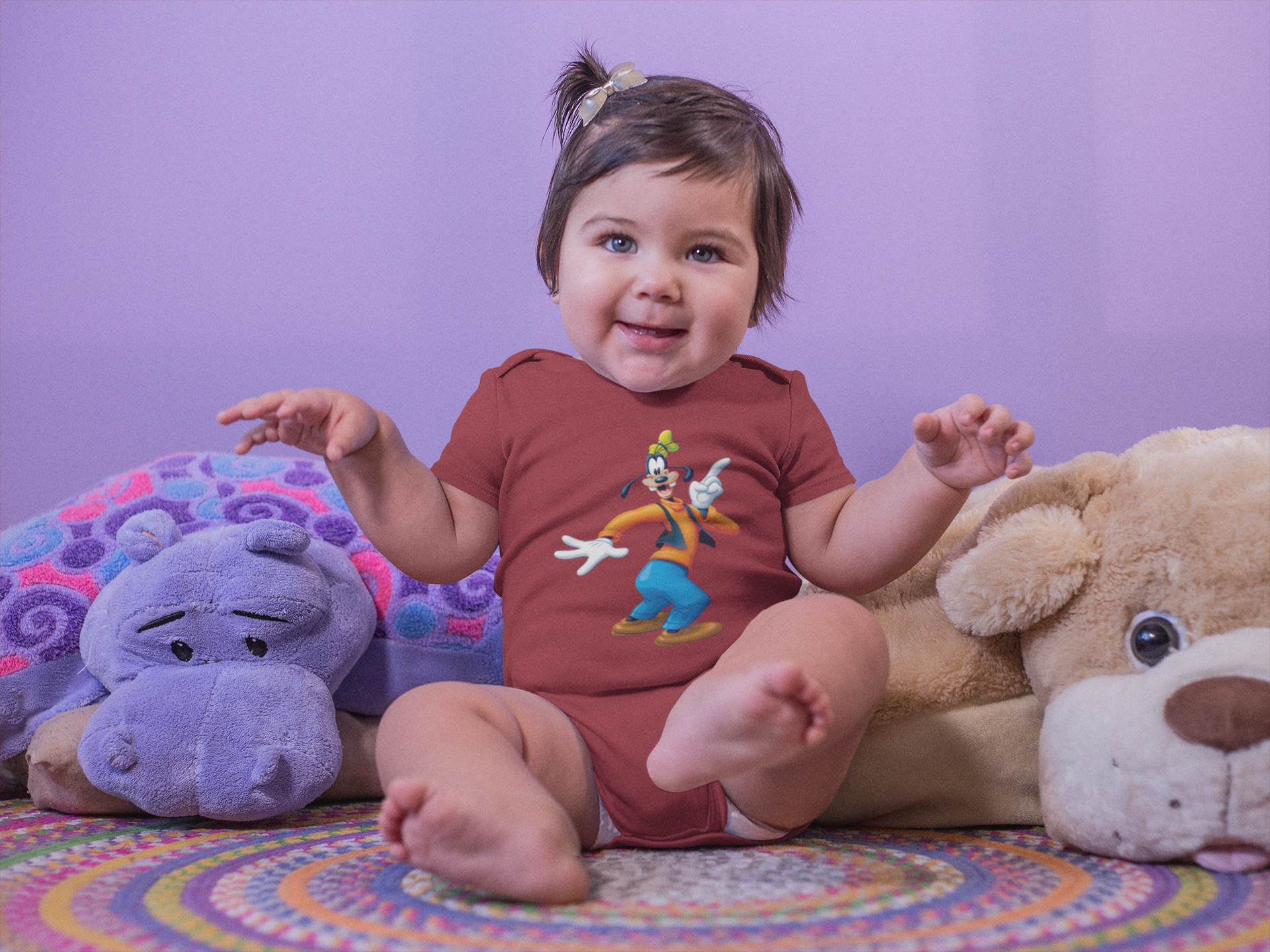 Cute Cartoon Rompers for Baby Girl- FunkyTeesClub