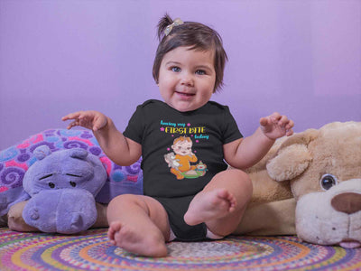 First Bites Baby Food Rompers for Baby Girl- FunkyTeesClub