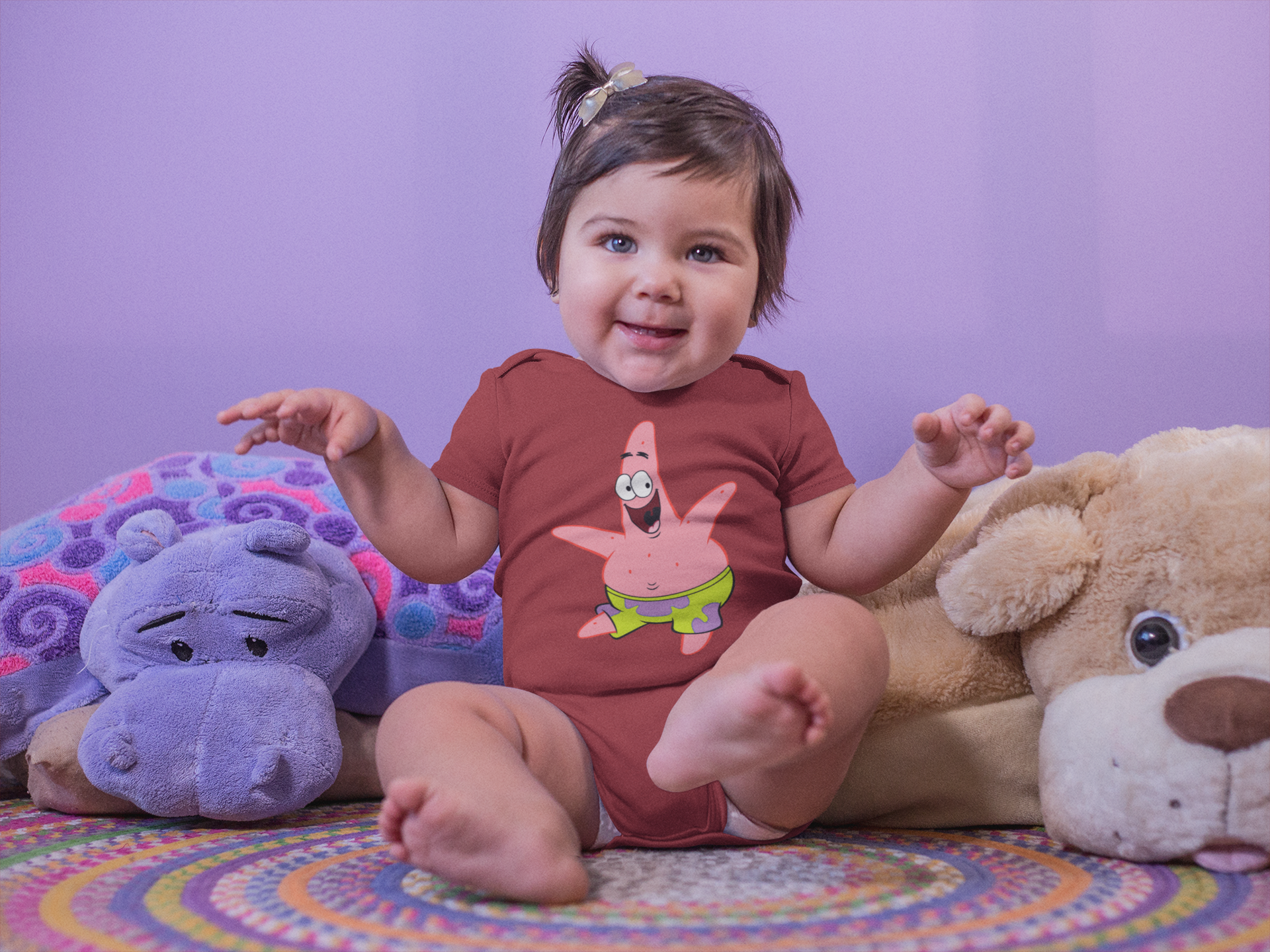 Cute Cartoon Rompers for Baby Girl- FunkyTeesClub